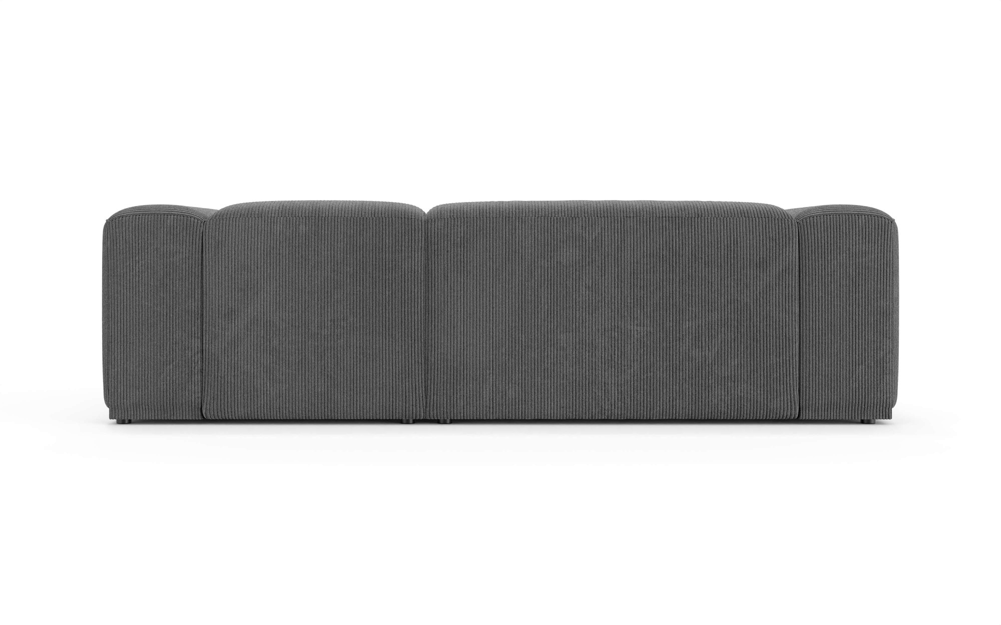 s.Oliver Canapé d'angle »EMMERIK Designersofa, L-Form mit Wellenfederung, B/T/H: 260/155/73 cm« hoher Sitzkomfort, gemütlich und modern, auch in Cord