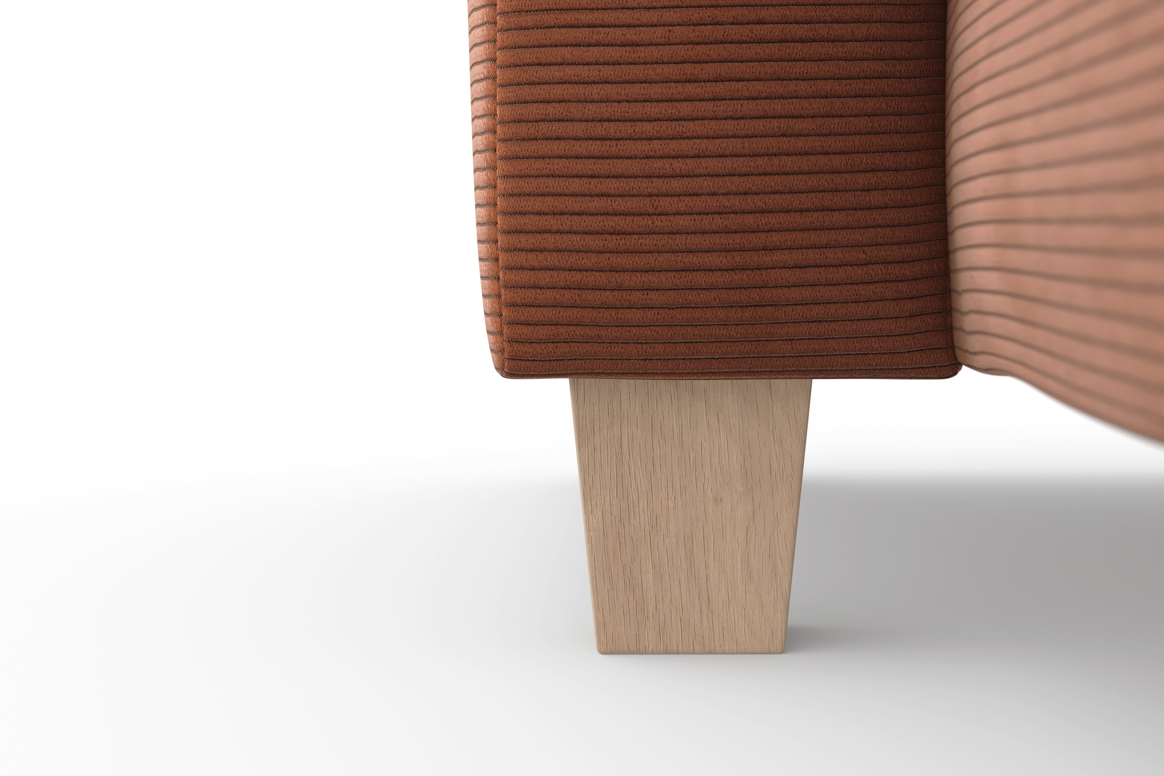 Home affaire Paysage de salon »Summer U-Form« mit oder ohne Bettfunktion und Bettkasten, Cord-Bezug