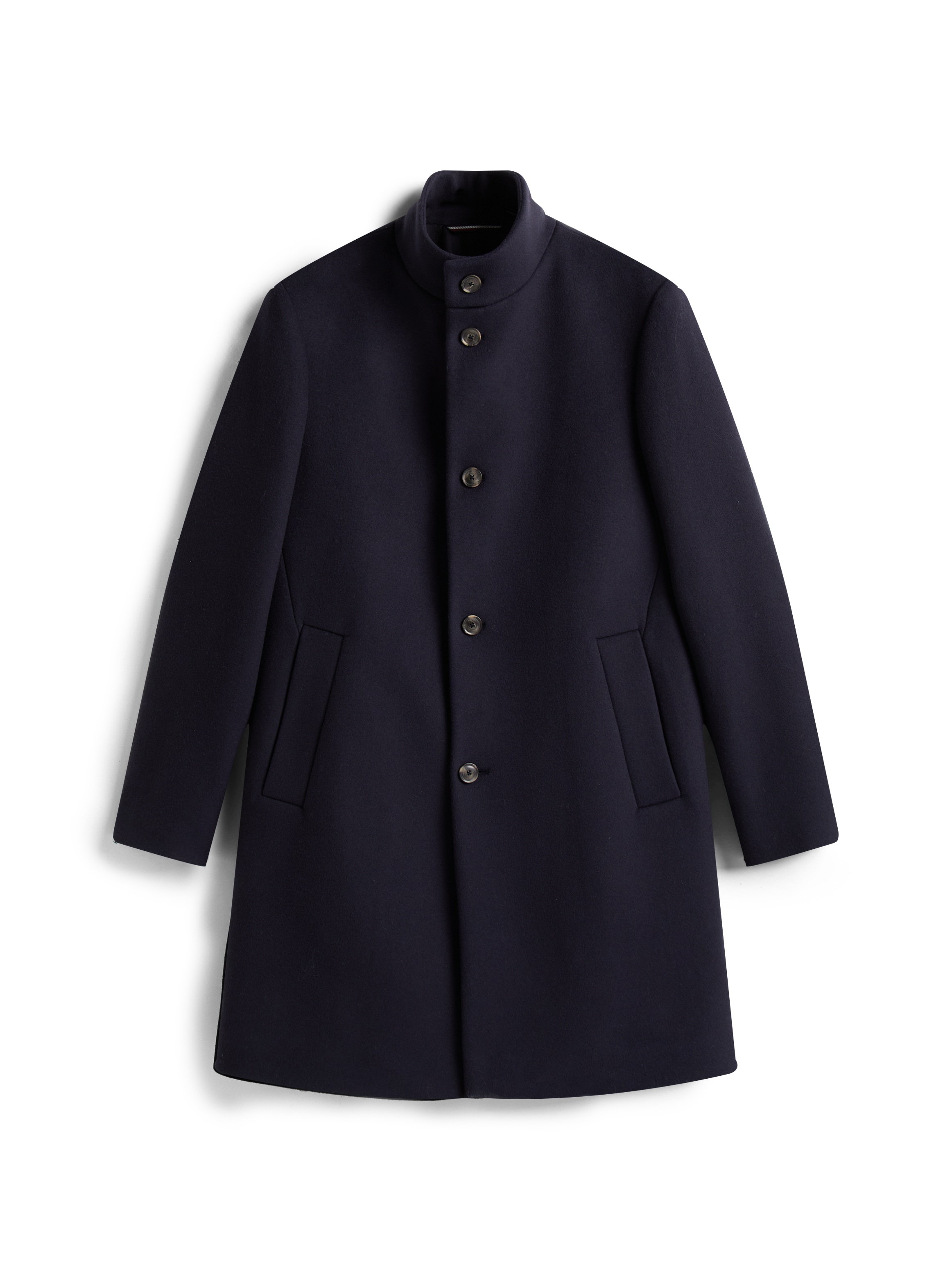 Tommy Hilfiger Wollmantel »DC WOOL STAND COLLAR«, Regular fit
