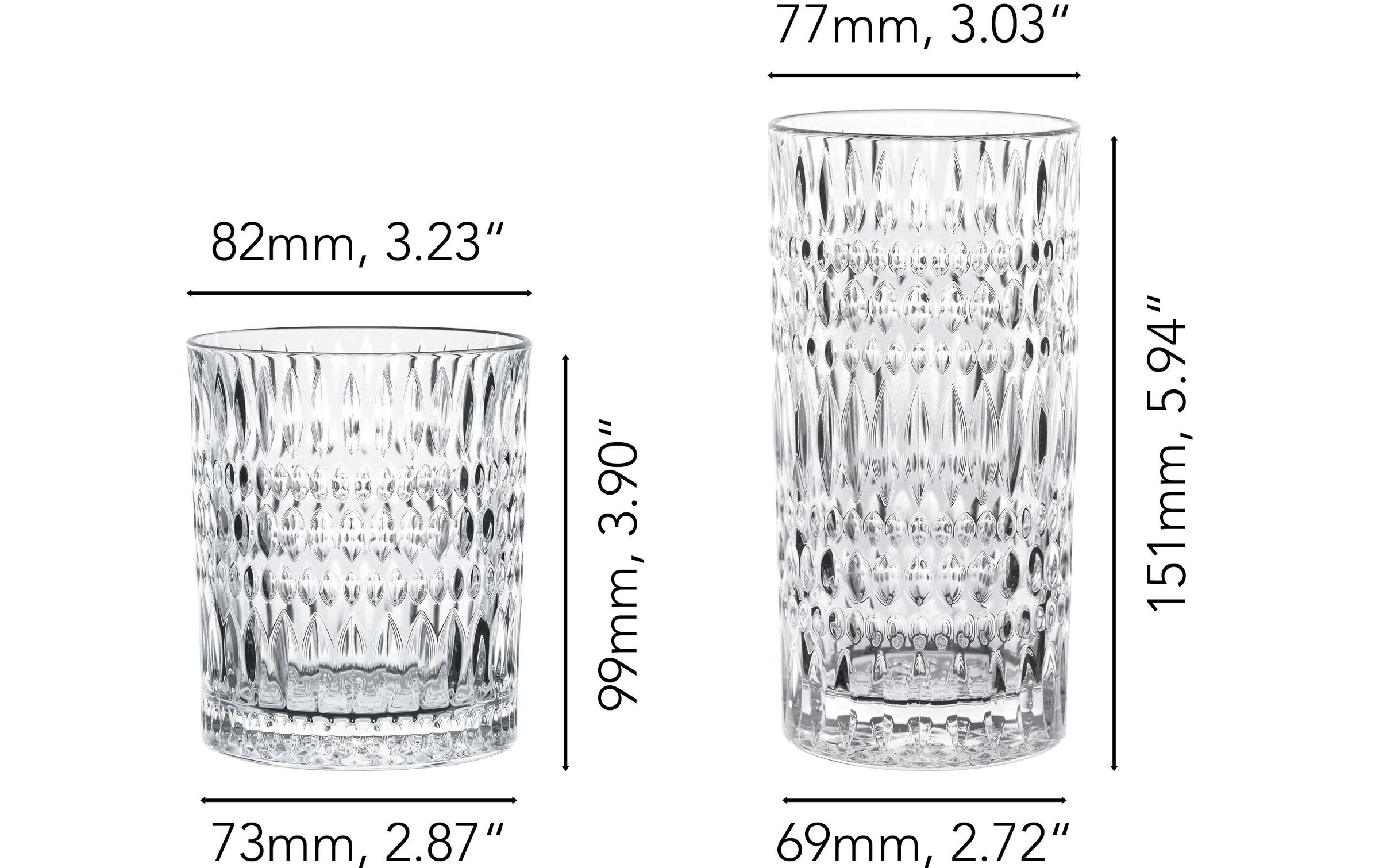 Nachtmann Gläser-Set »Ethno 434 ml,12-tlg.«