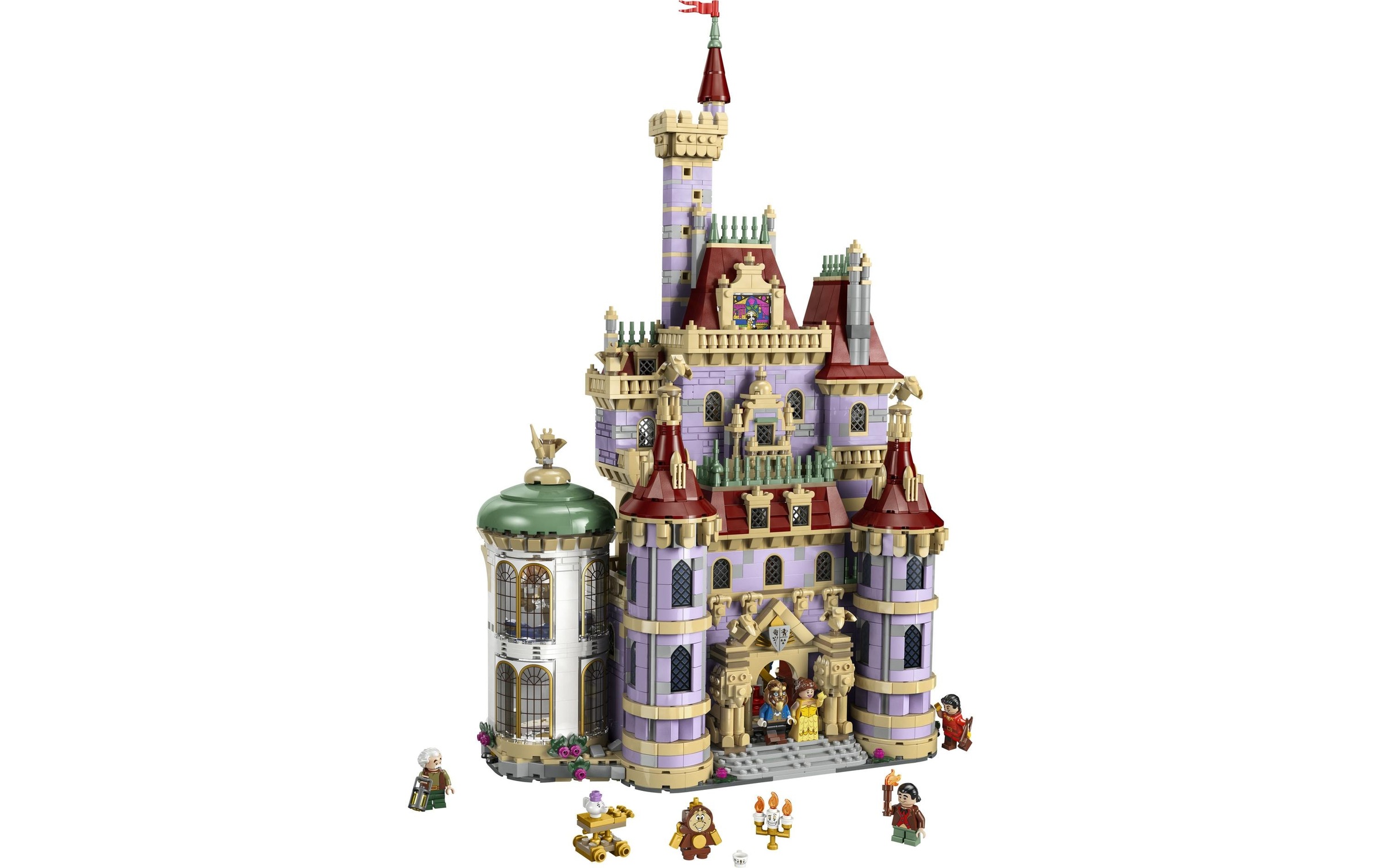 LEGO® Konstruktionsspielsteine »Disney Das Schloss aus Die Schöne und das Biest 43263«