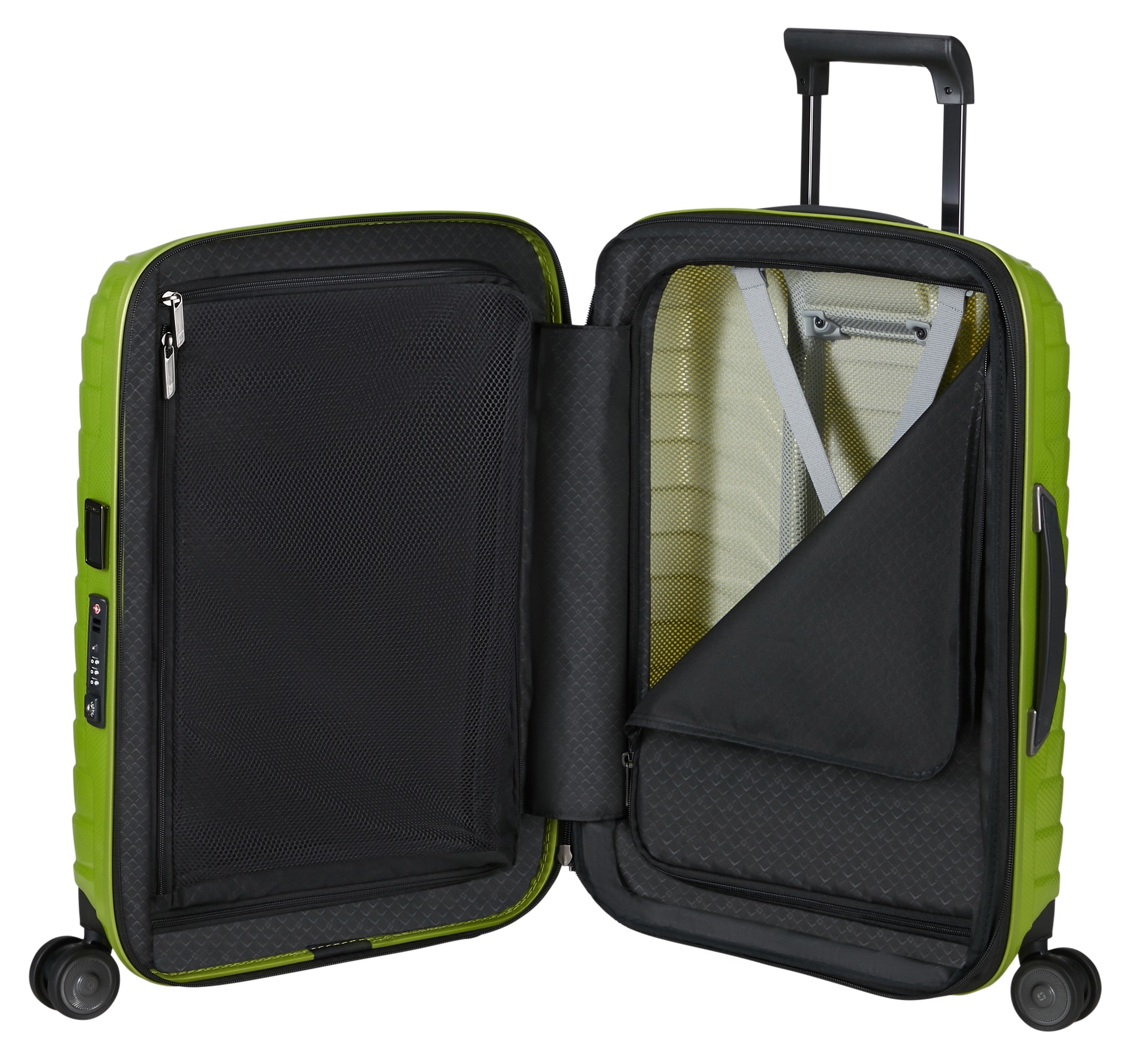 Samsonite Trolley à coque dure »PROXIS, verschiedene Farben« 40 litre 4 Rollen en polypropylène, poignée de transport dessus et sur le côté