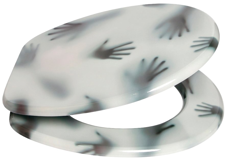 Sanilo Siège de WC »Shadow Hands« mit Absenkautomatik