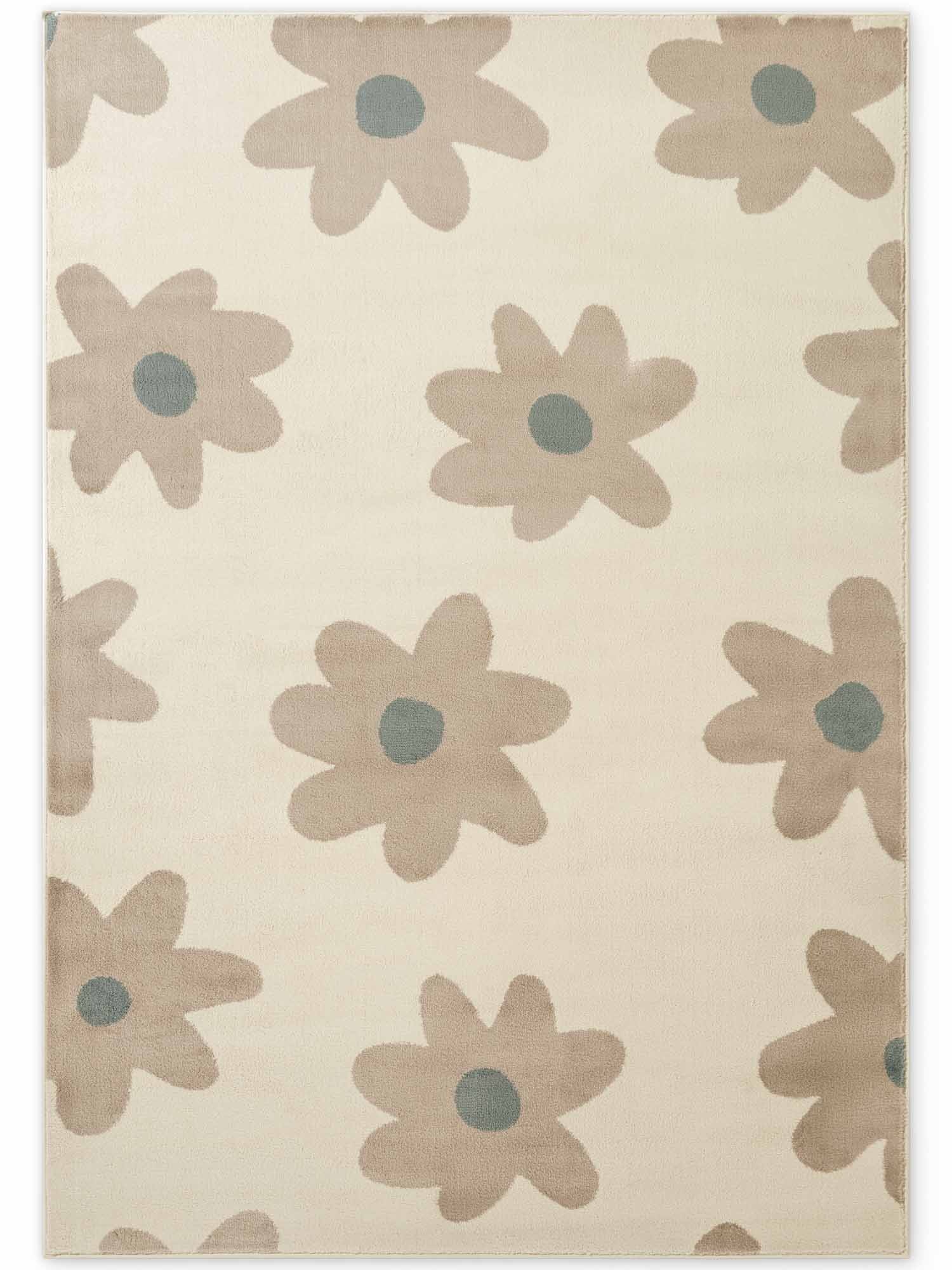 HANSE Home Tapis pour enfants »Bloomy« Rectangulaire 10 mm Höhe Pflegeleicht, Weich, Kinderzimmer, Spielteppich, Spielunterlage