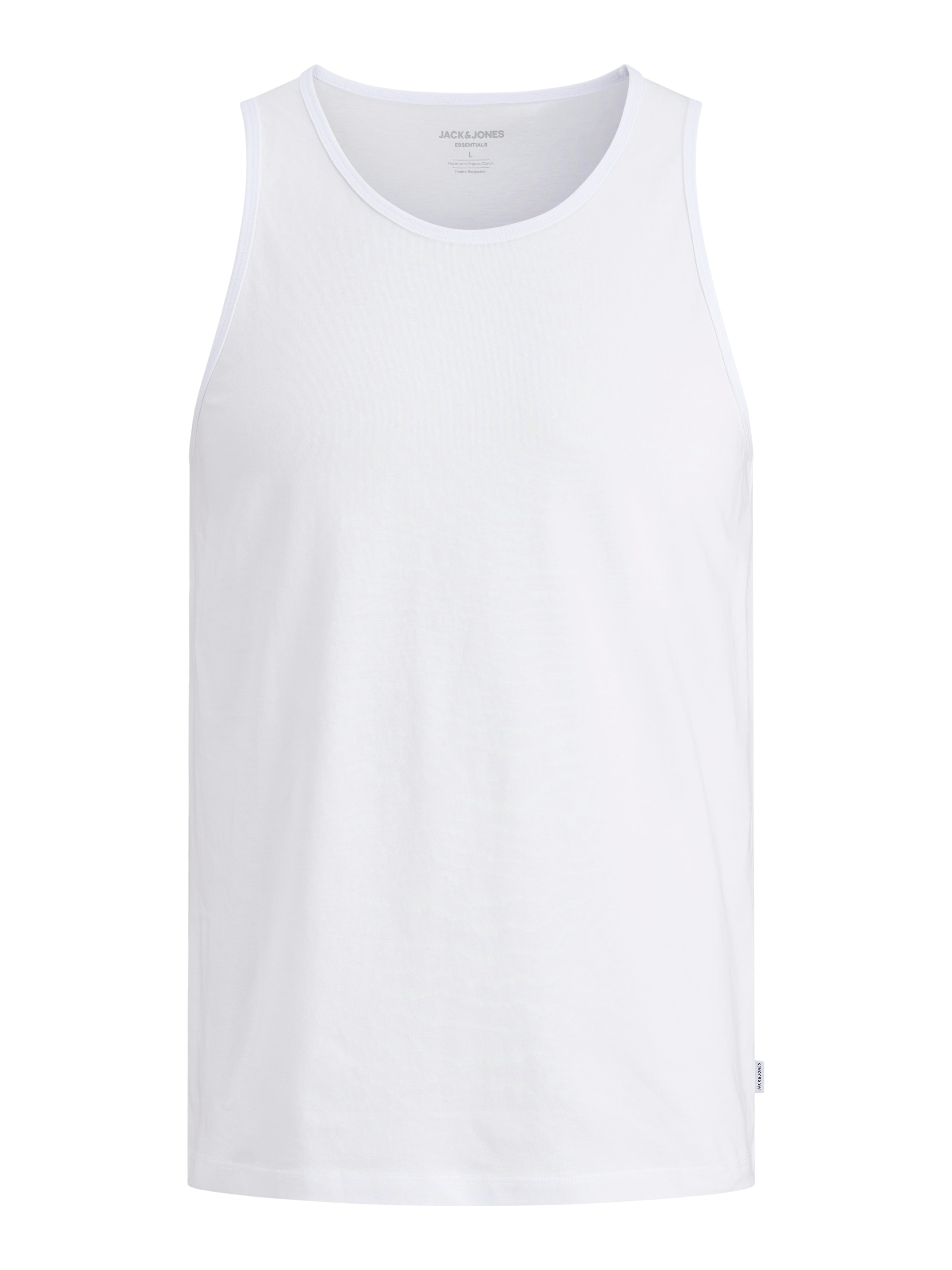 Jack & Jones T-shirt de musculation »JJEORGANIC BASIC TANKTOP NOOS« Baumwolle, Rundhalsausschnitt