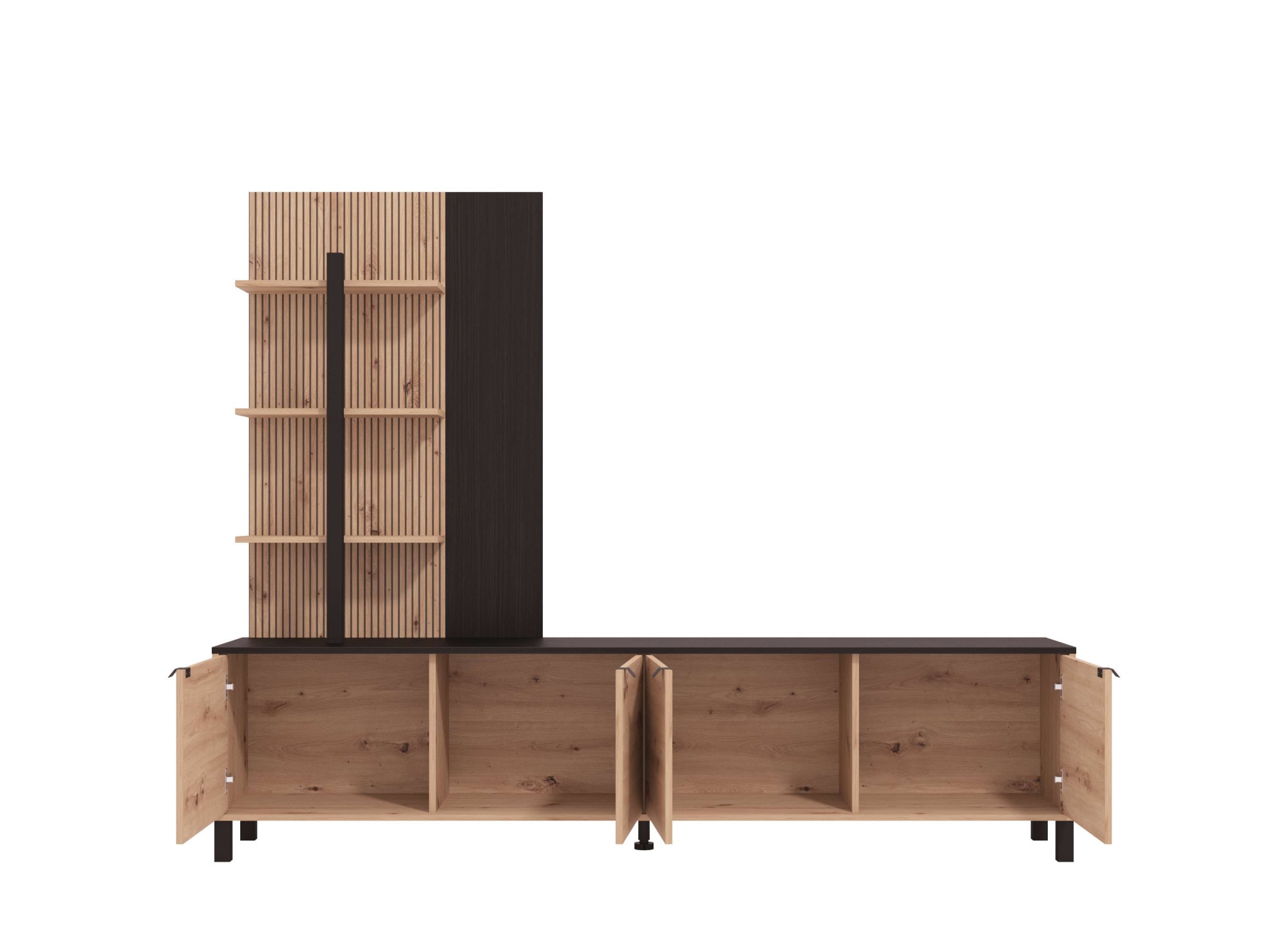 Home affaire Meuble mural »Margate inkl.TV-Board und Standregal«