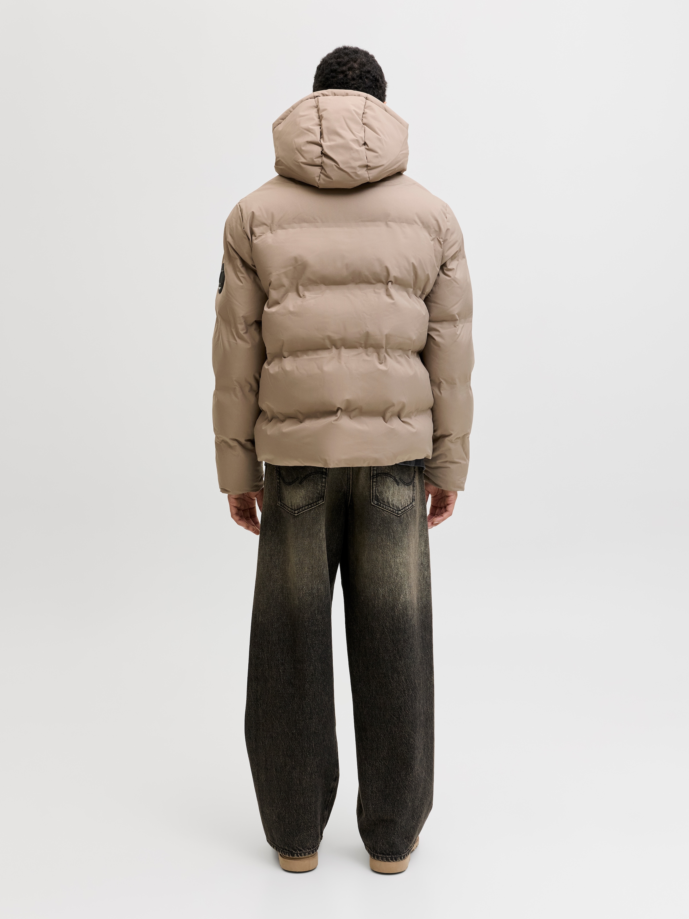 Jack & Jones Steppjacke »JCOFUSION PUFFER JACKET« mit Kapuze