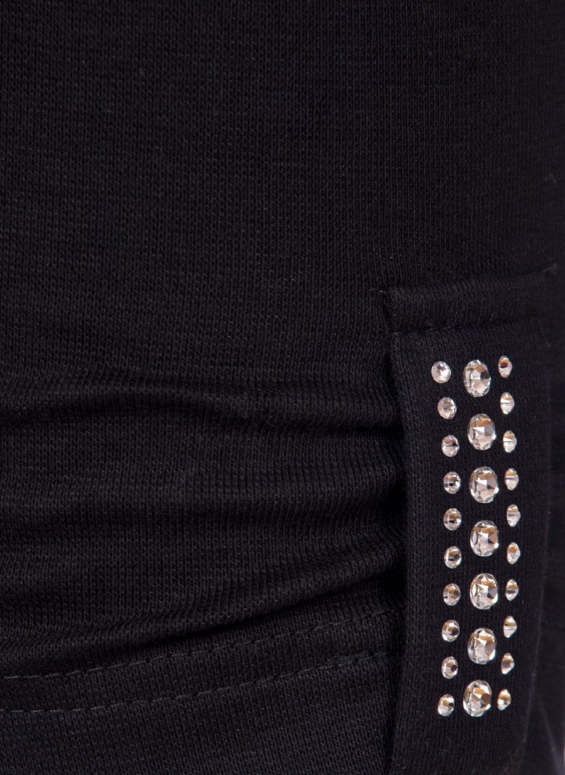 Trigema Leggings »TRIGEMA Leggings 7/8 mit Kristallsteinen«