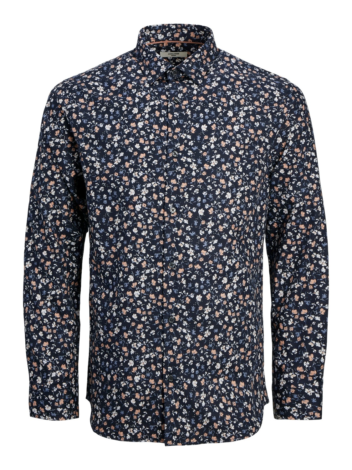 Jack & Jones Langarmhemd »JPRBLANORDIC PRINT SHIRT L/S SN«
