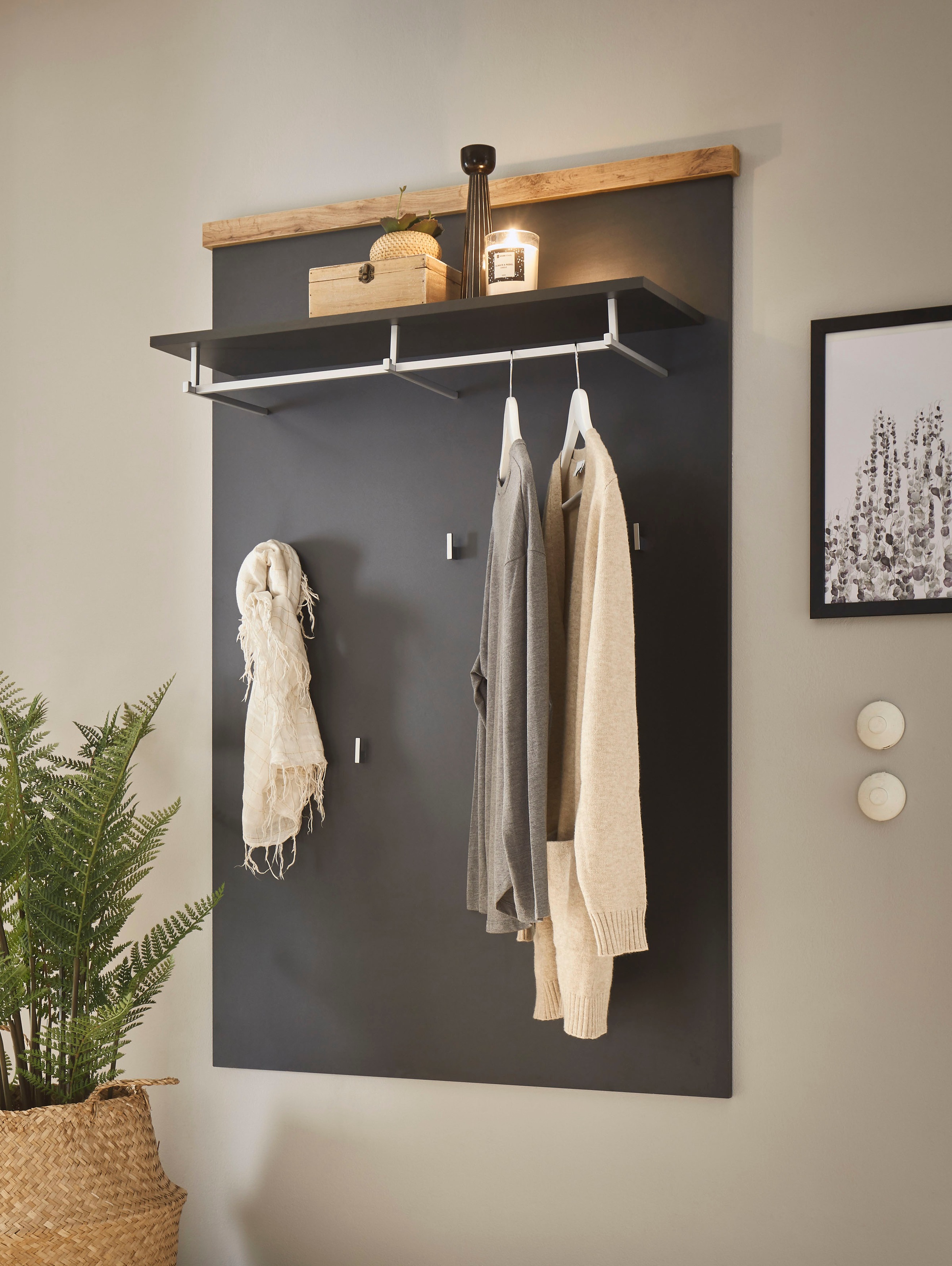 GOODproduct Garderobenpaneel »WESTMINSTER TOPSELLER« Breite ca. 91 cm,  im romantischen Landhausstil