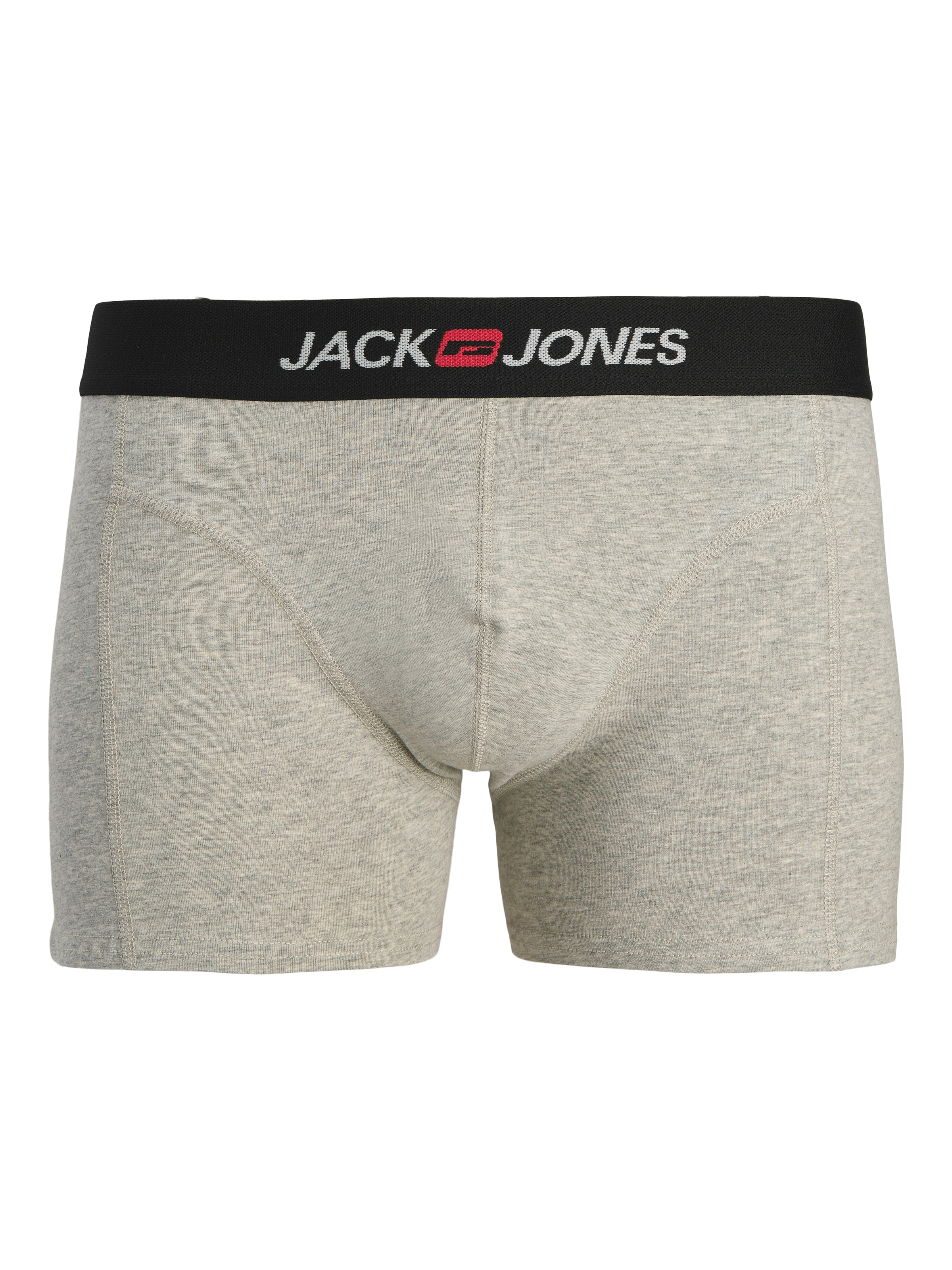 Jack & Jones Tronc »JACOLD – Boxershorts mit farbigem Bund im 6er-Pack« Packung, 6 cuis Druck, modisch, regular fit, Jersey