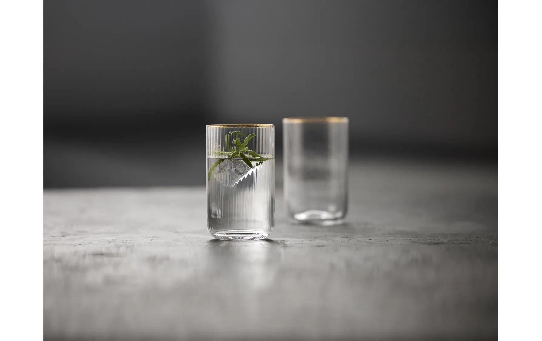   Verre »Lyngby Palermo Gold 50 cl, 4 Stück«