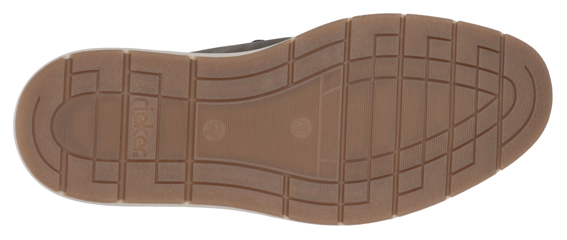 Rieker Slip-On Sneaker  Slipper, Freizeitschuh, Halbschuh mit modischer Laufsohle