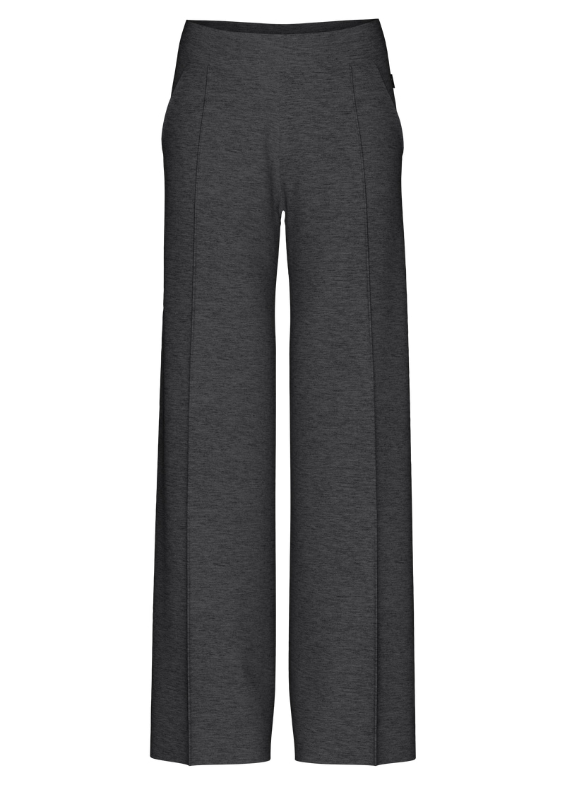 Trigema Pantalon en jersey »TRIGEMA Freizeithose mit weitem Bein und hohem Bund«