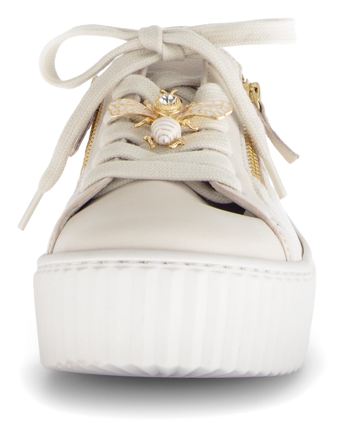 Gabor Baskets à plateforme  Freizeitschuh, Halbschuh, Schnürschuh mit modischem Schmuckelement