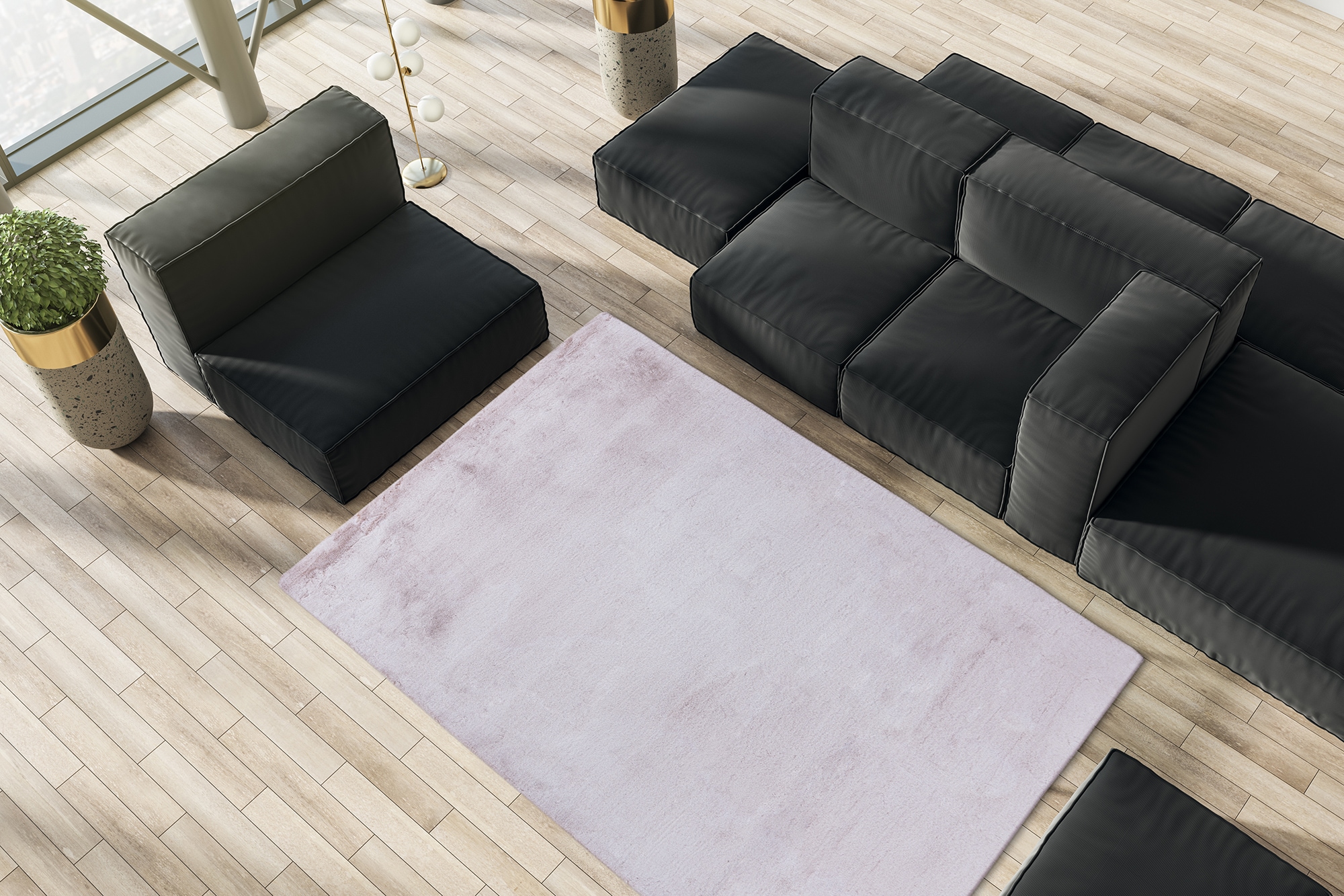 Kayoom Teppich »Raika 125« rechteckig 38 mm Höhe Weiche Haptik, passend für jeden Wohnraum, aktuelle Farben