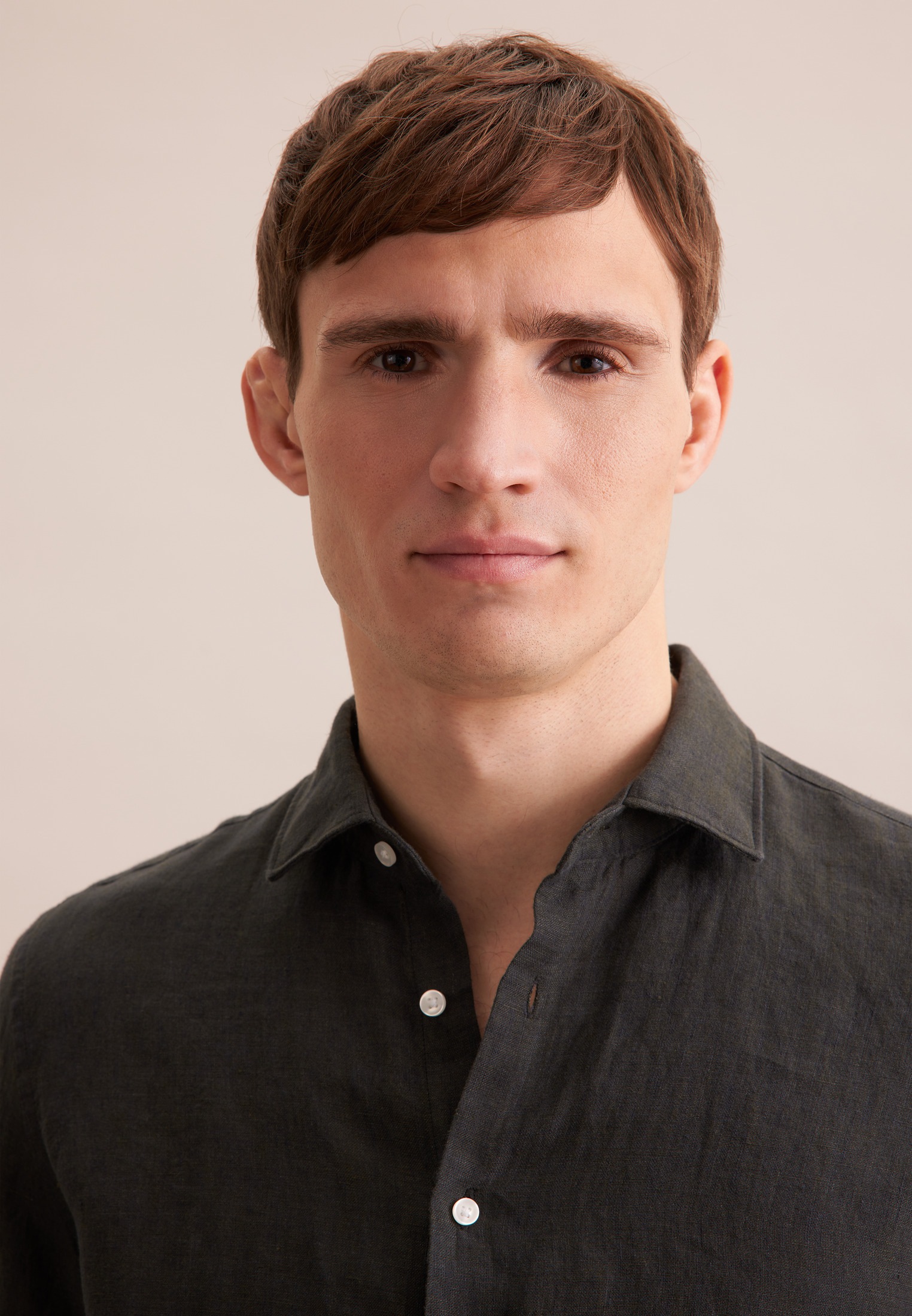 seidensticker Chemise d'affaires »Slim« Slim 1/1 Kentkragen Uni