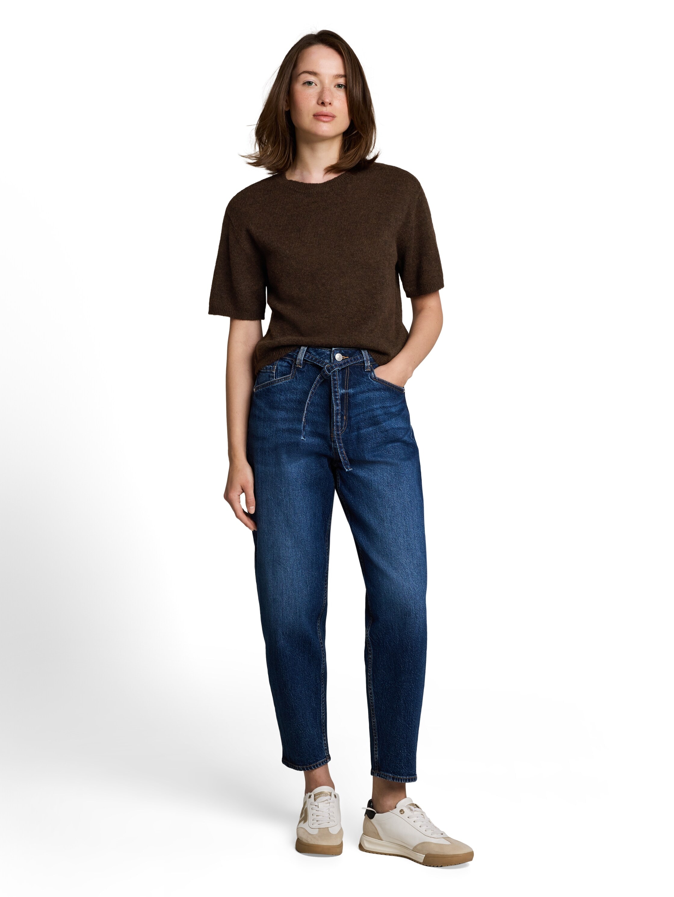 TOM TAILOR Denim V-Ausschnitt-Pullover