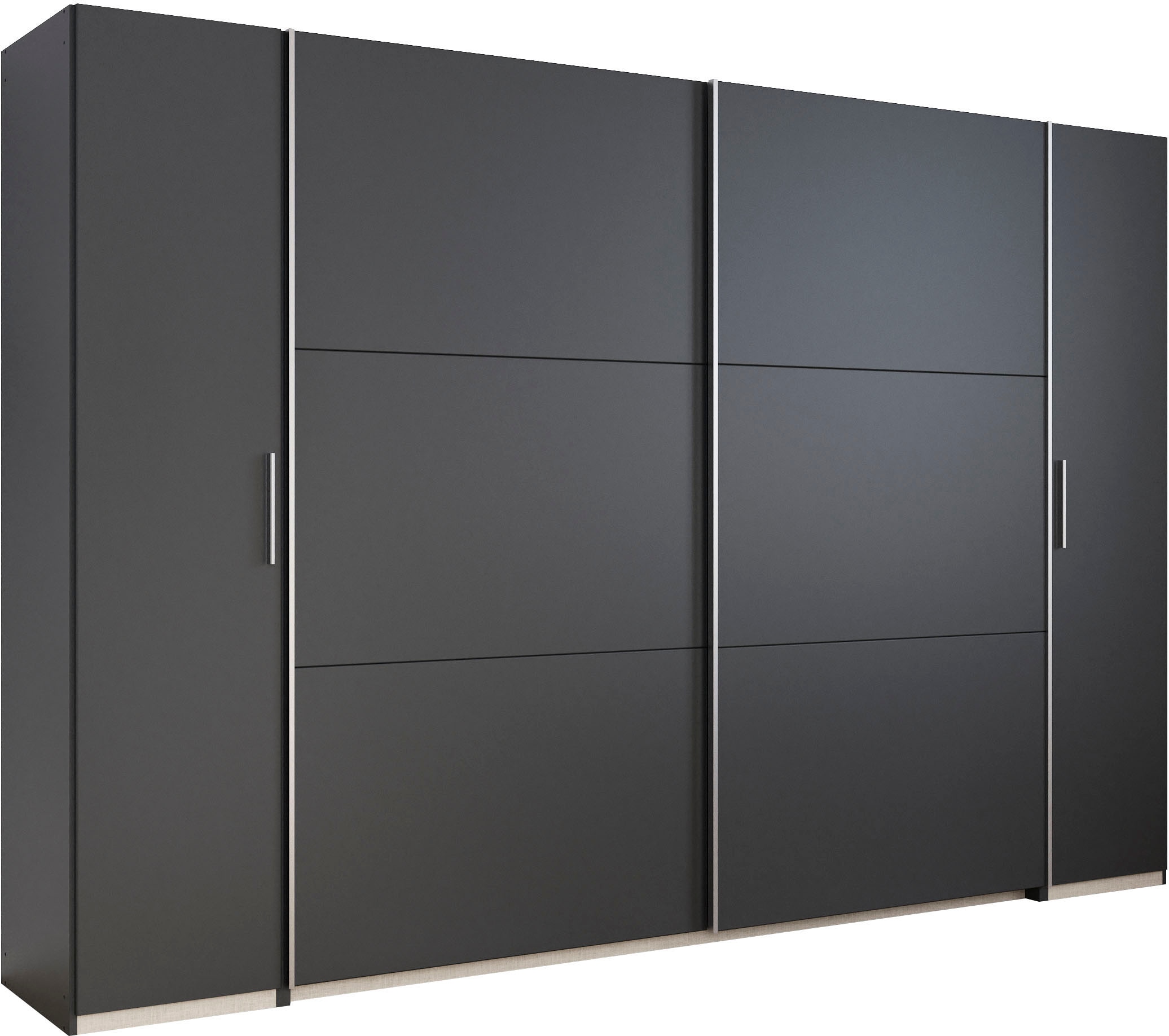 rauch Schwebetürenschrank »Kleiderschrank Drehtürenschrank Schrank Garderobe KRONACH TOPSELLER« in 3 Ausstattungen BASIC/CLASSIC/PREMIUM, Breiten 225/268/311/354 cm,  mit Dreh- und Schwebetüren und vielen Einlegeböden MADE IN GERMANY