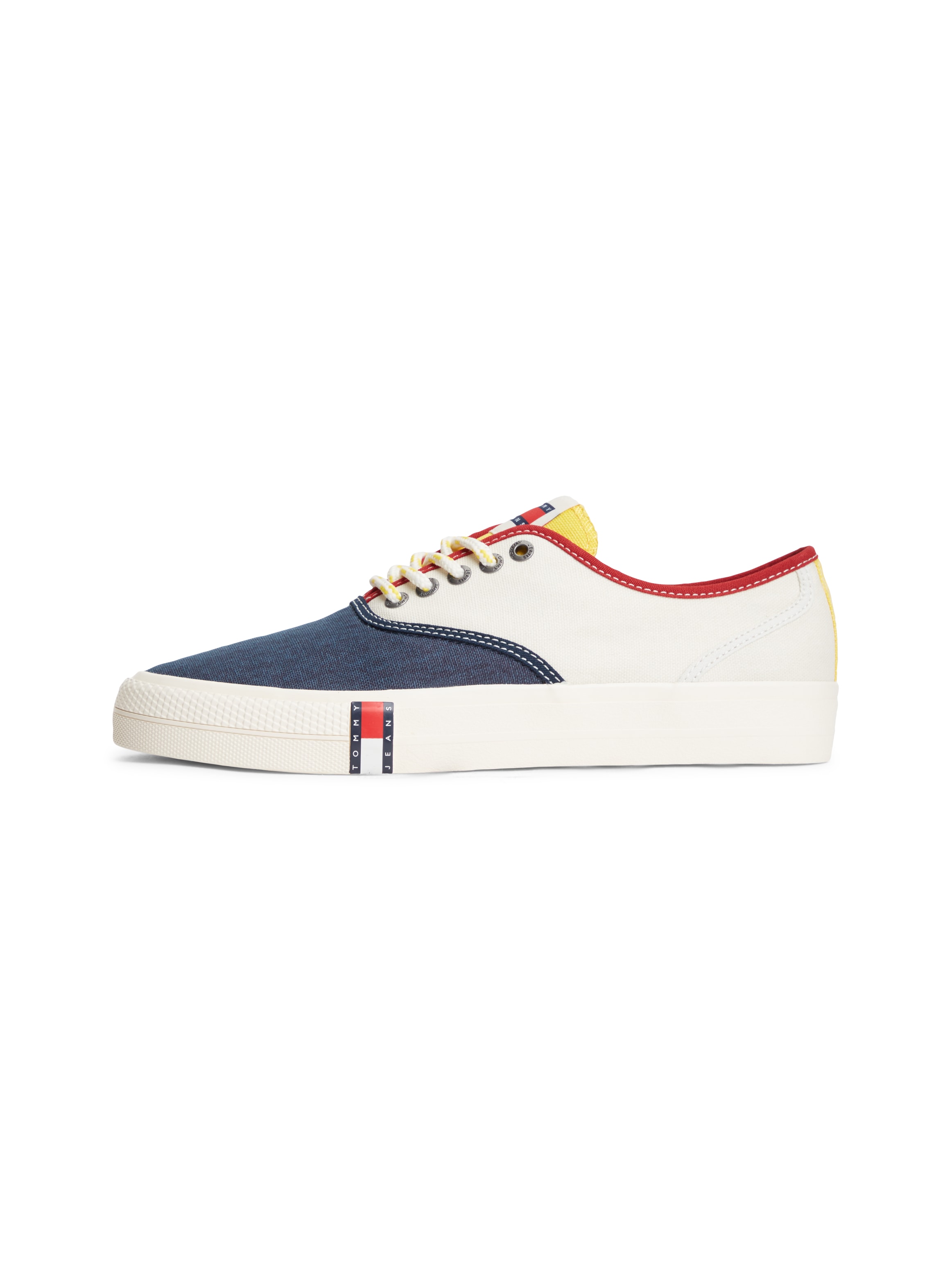 Tommy Jeans Sneakers »ARCHIVE VULC Y2K COLOR BLOCK«  Freizeitschuh, Halbschuh, Schnürschuh im auffälligen Kontrastlook