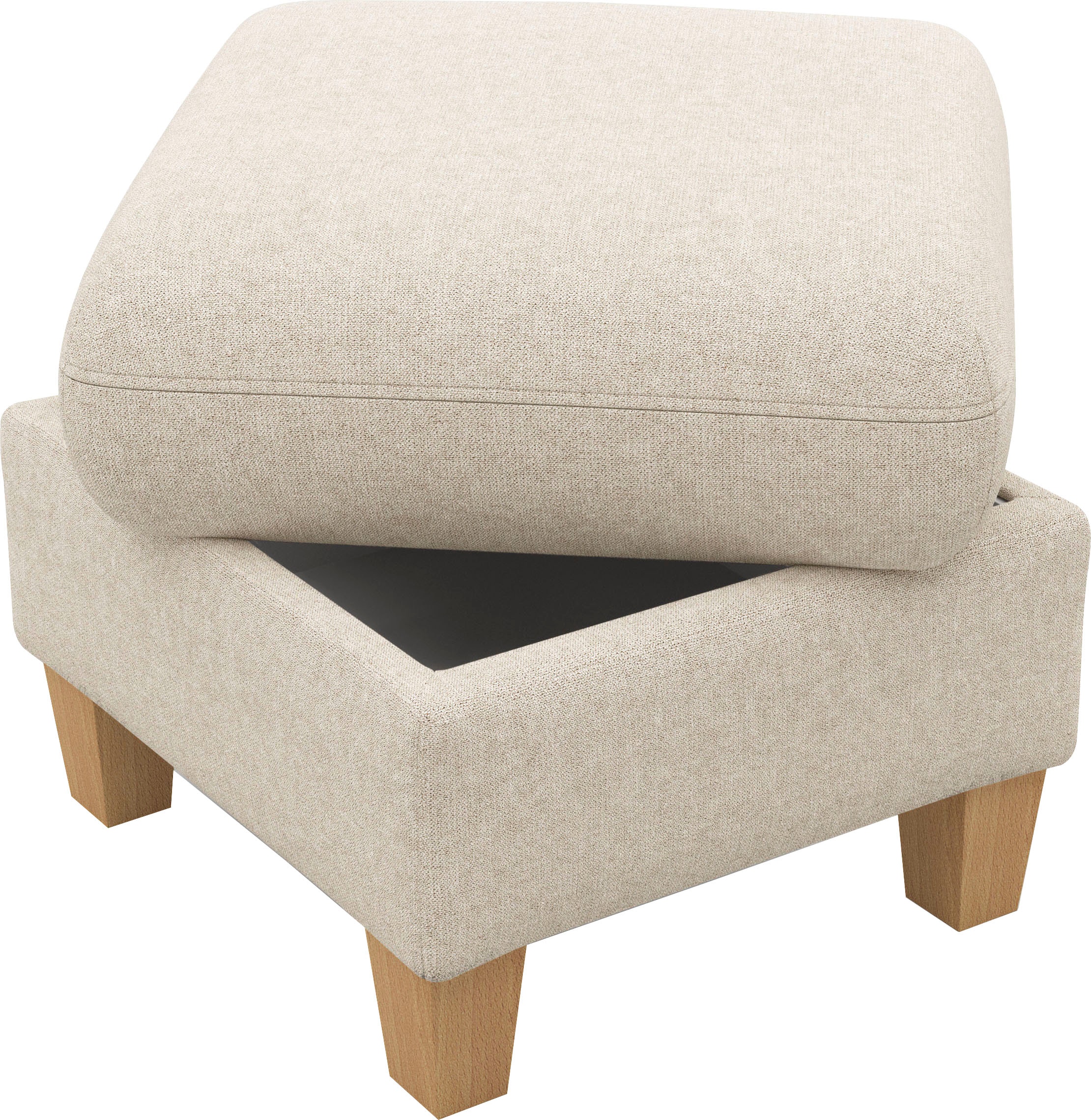 Home affaire Tabouret rembourré »Glendale« mit Stauraum