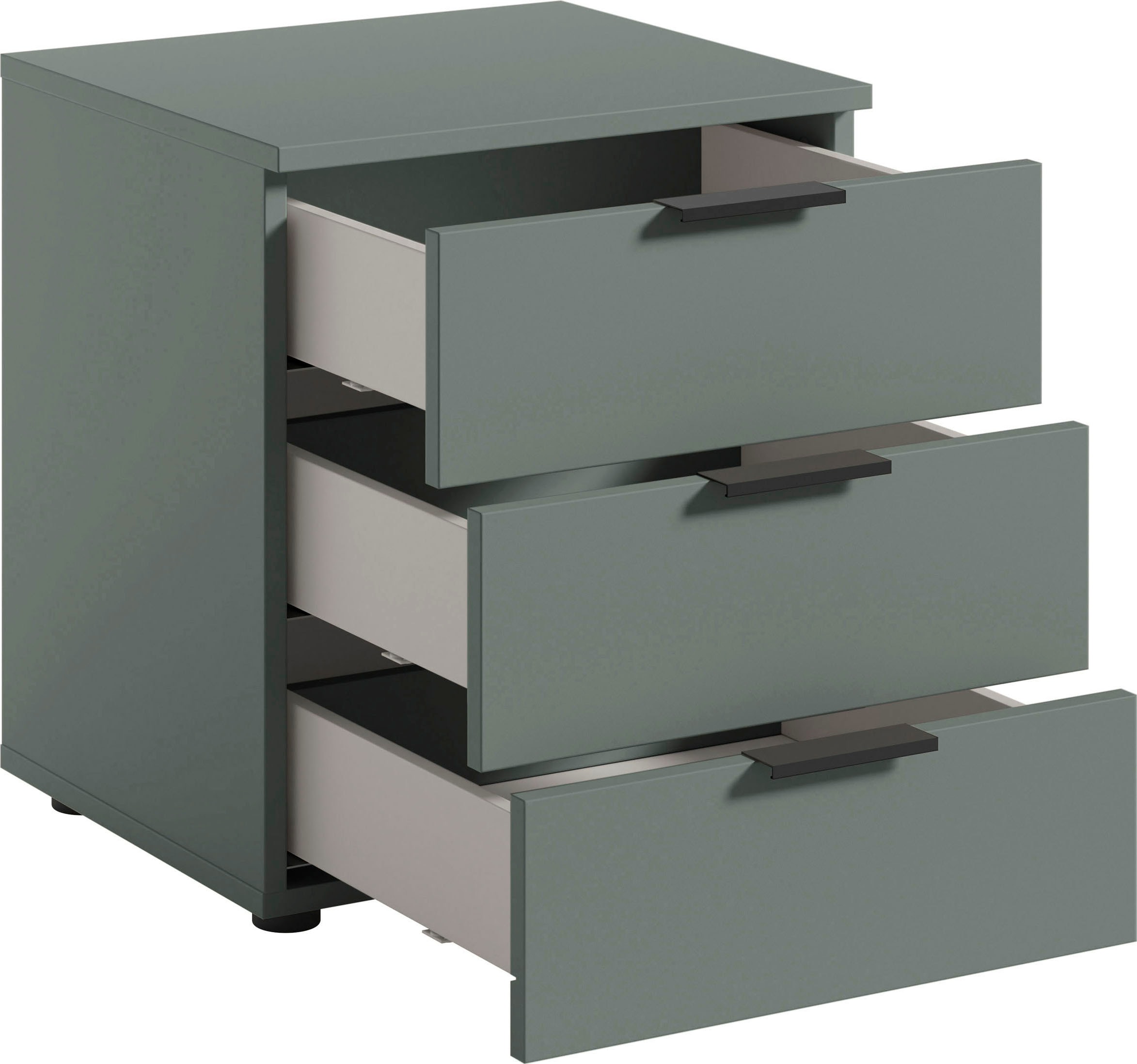 HBZ Kommode »Linz Nachtkonsole, BxHxT 45x50x40cm« 1 Stk. tlg. Breite 45cm,Lip-Griff, Melaminbeschichtung