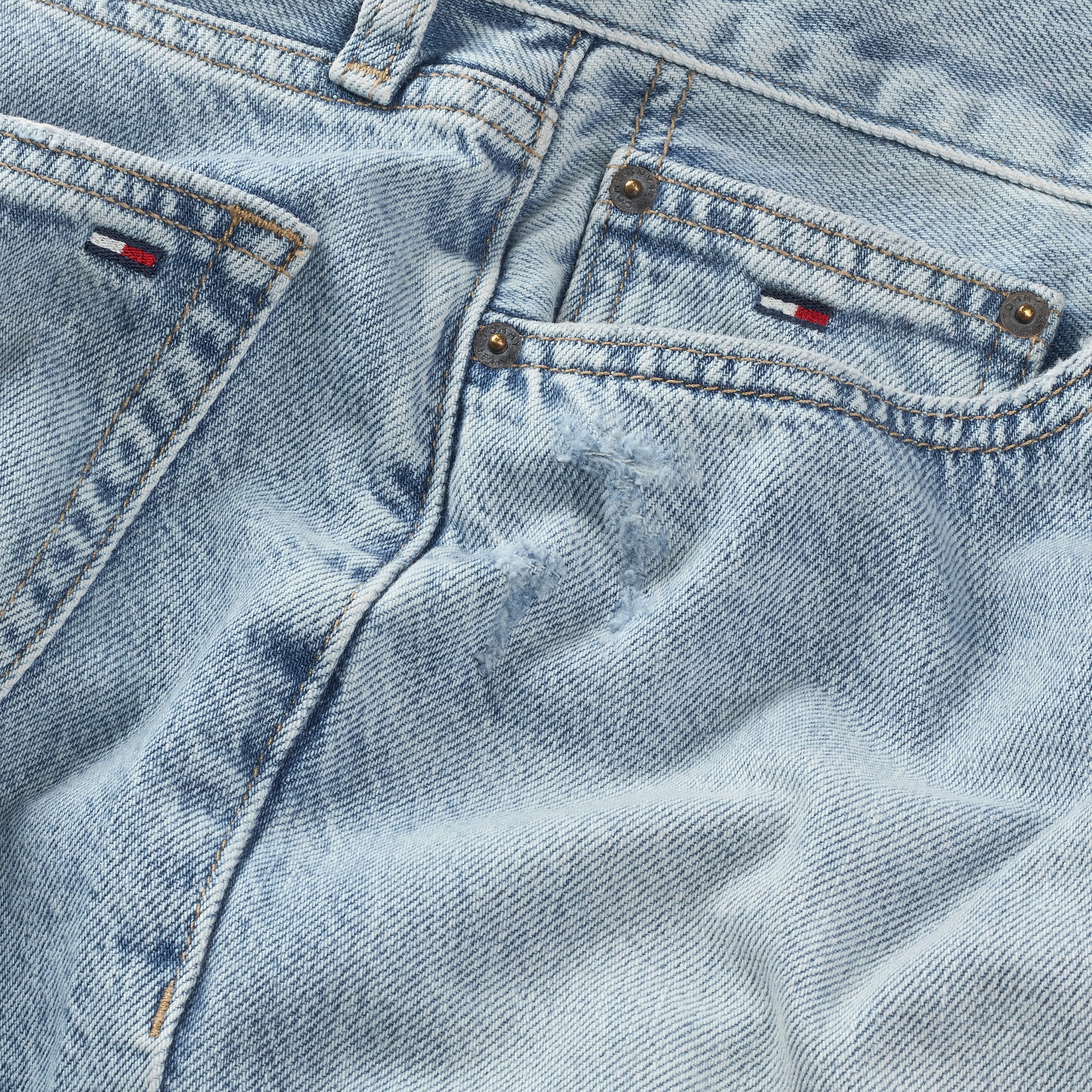 Tommy Jeans Short en jean »RYAN SHORT CBF« Mit Gürtelschlaufen