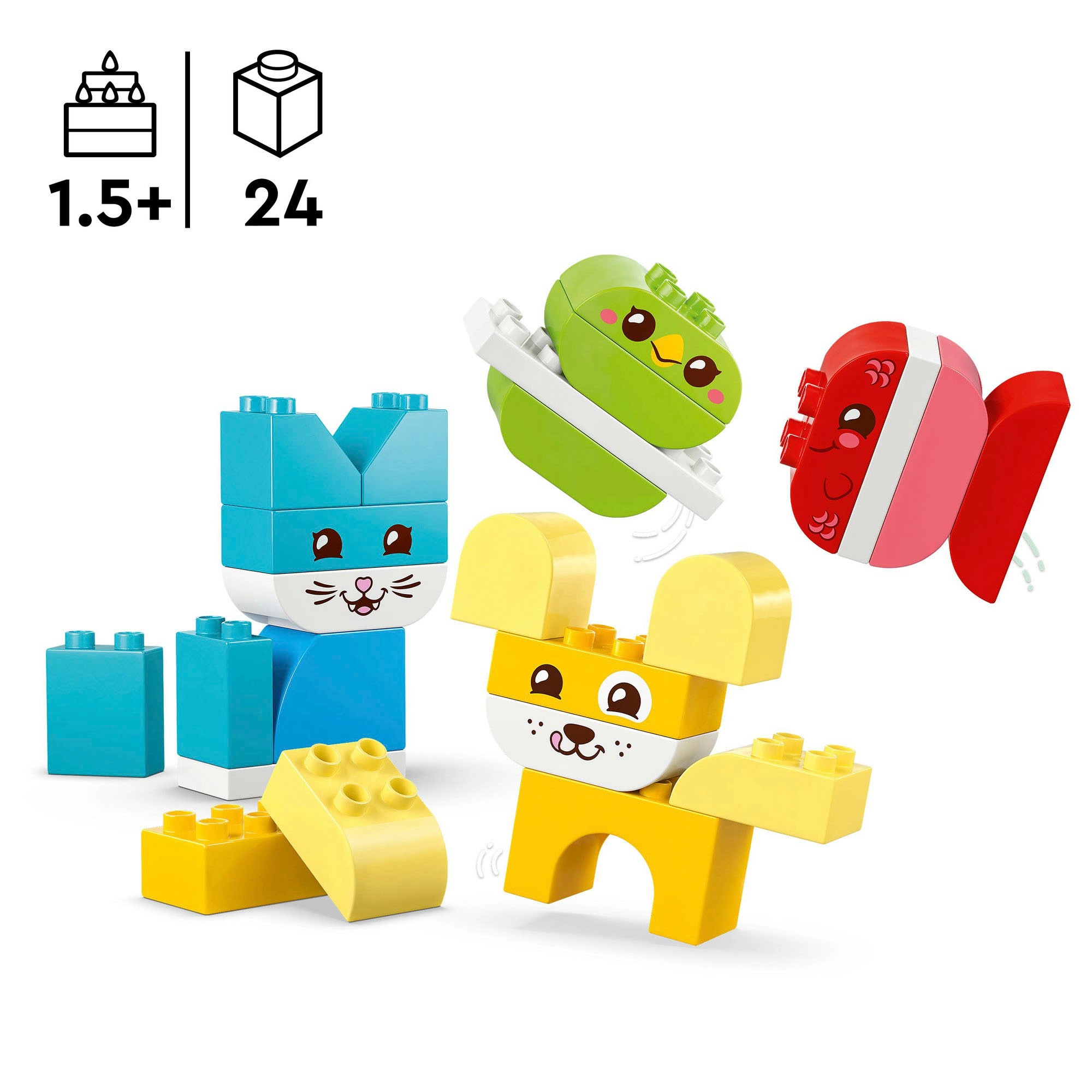 LEGO® Pions de construction »3-in-1 Kreative Tiere (10477), LEGO DUPLO My First« Made in Europe
