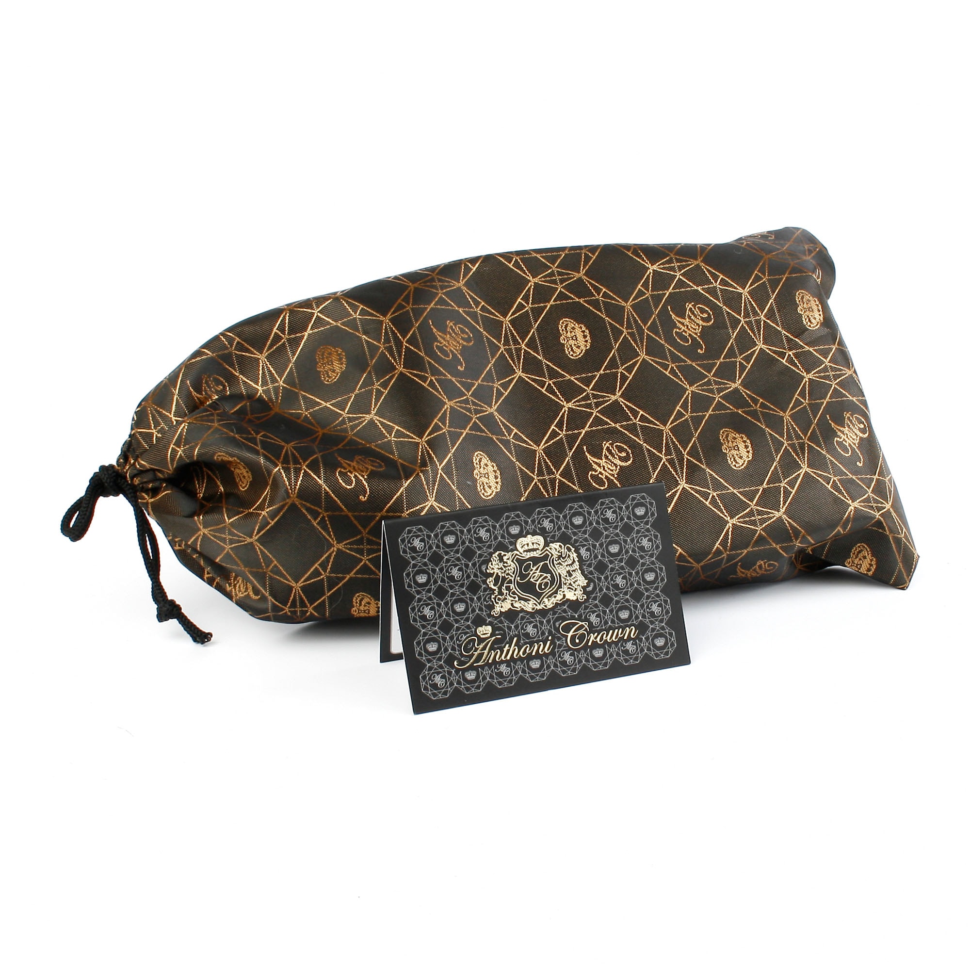 Anthoni Crown Ceinture en cuir leicht bombiert, Oberfläche gemustert