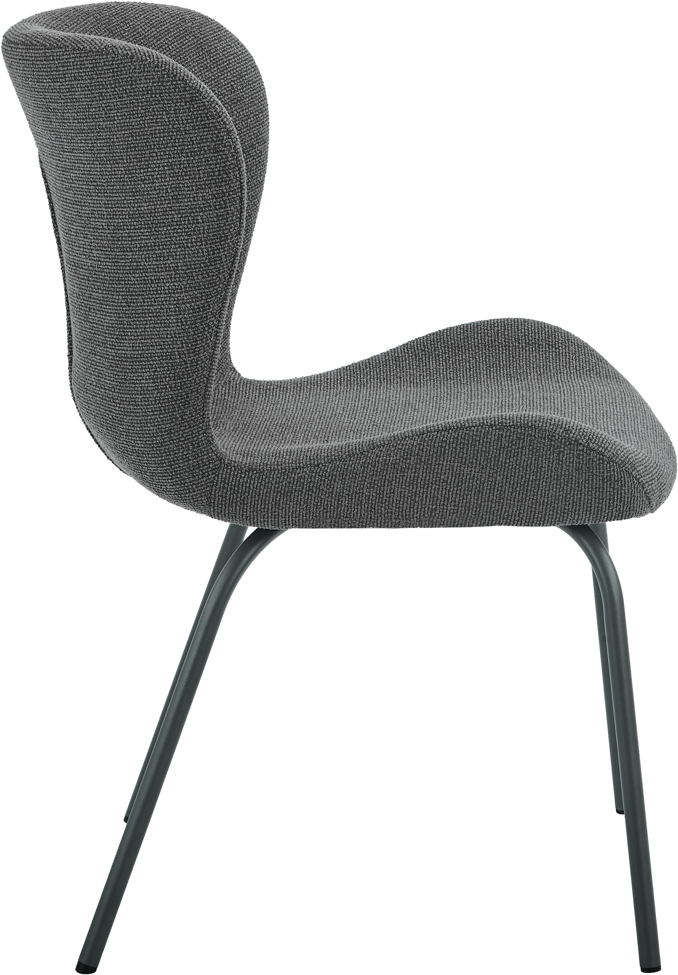 HELA Chaise à 4 pieds »LAGOS« (Set) 1 cuis4-Fussstuhl XL, Gestell angepasst, Webstoff, 140kg belastbar