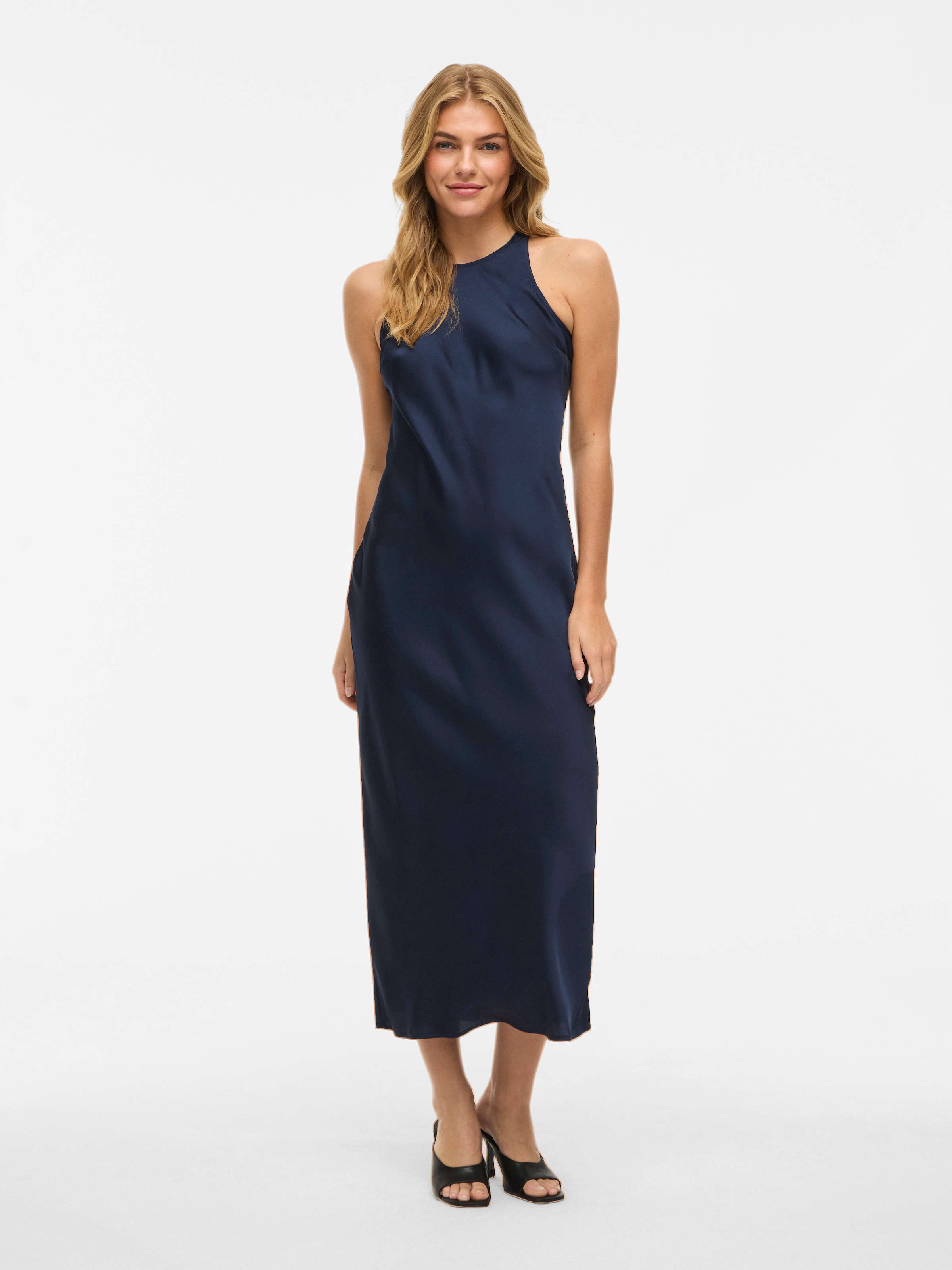 Vila Maxi robe »VIRAVENNA S/L ANKLE DRESS - NOOS/OC« fibre synthétique, coupe régulière