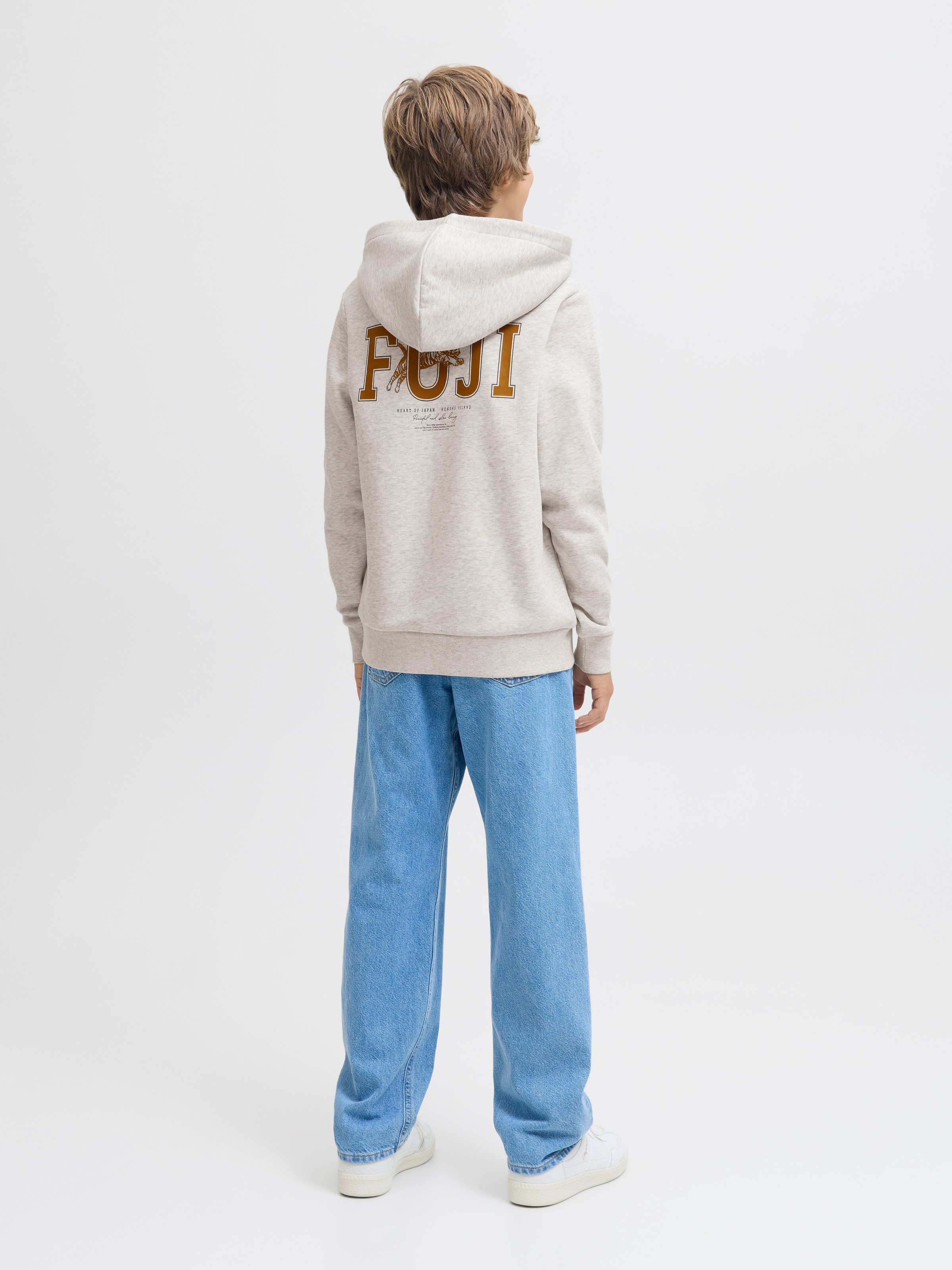 Jack & Jones Junior Kapuzensweatshirt »JJKENJI SWEAT HOOD JNR«
