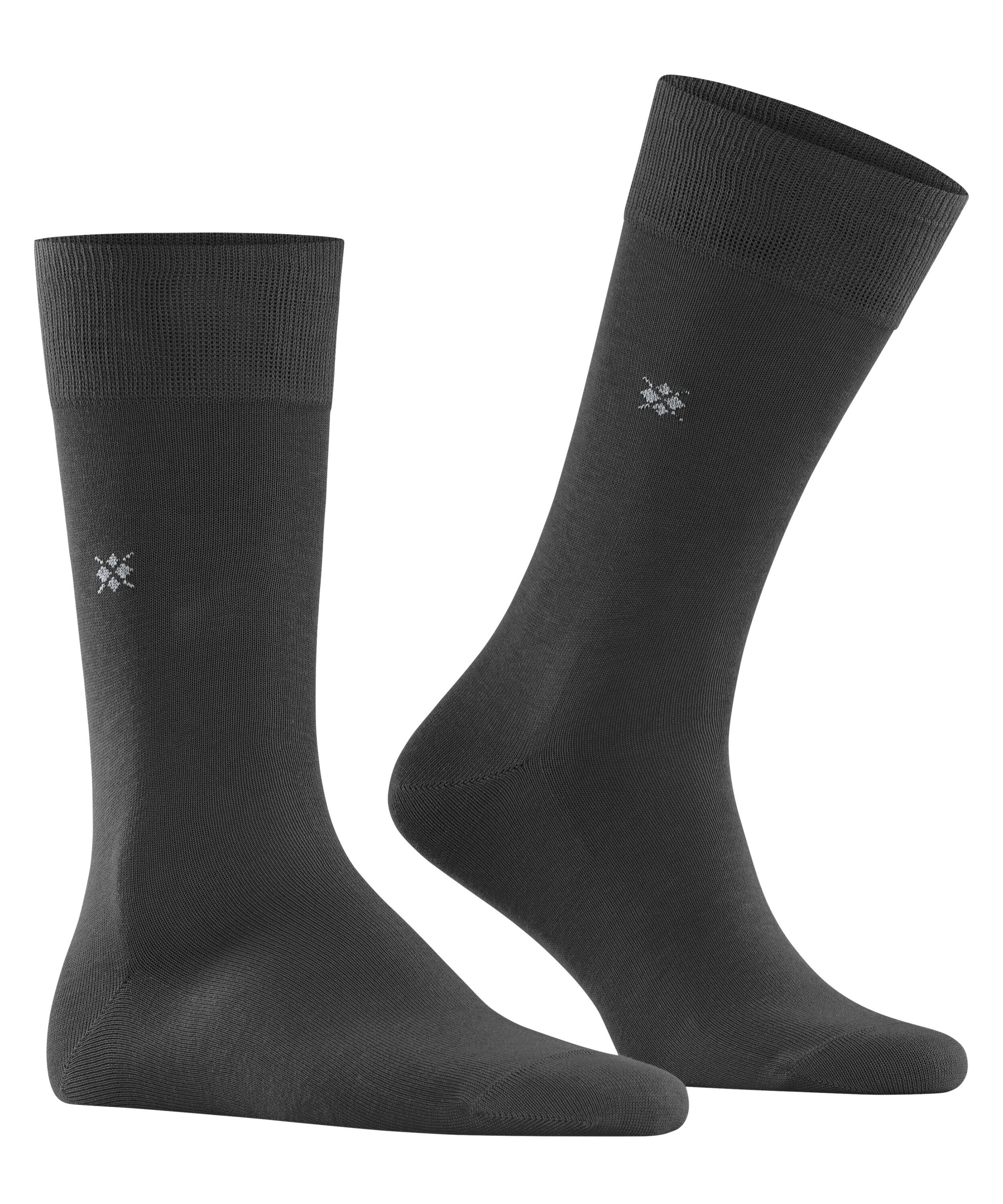 Burlington Socken »Dublin« unifarben, Einheitsgrösse 40-46, Burlington-Logo