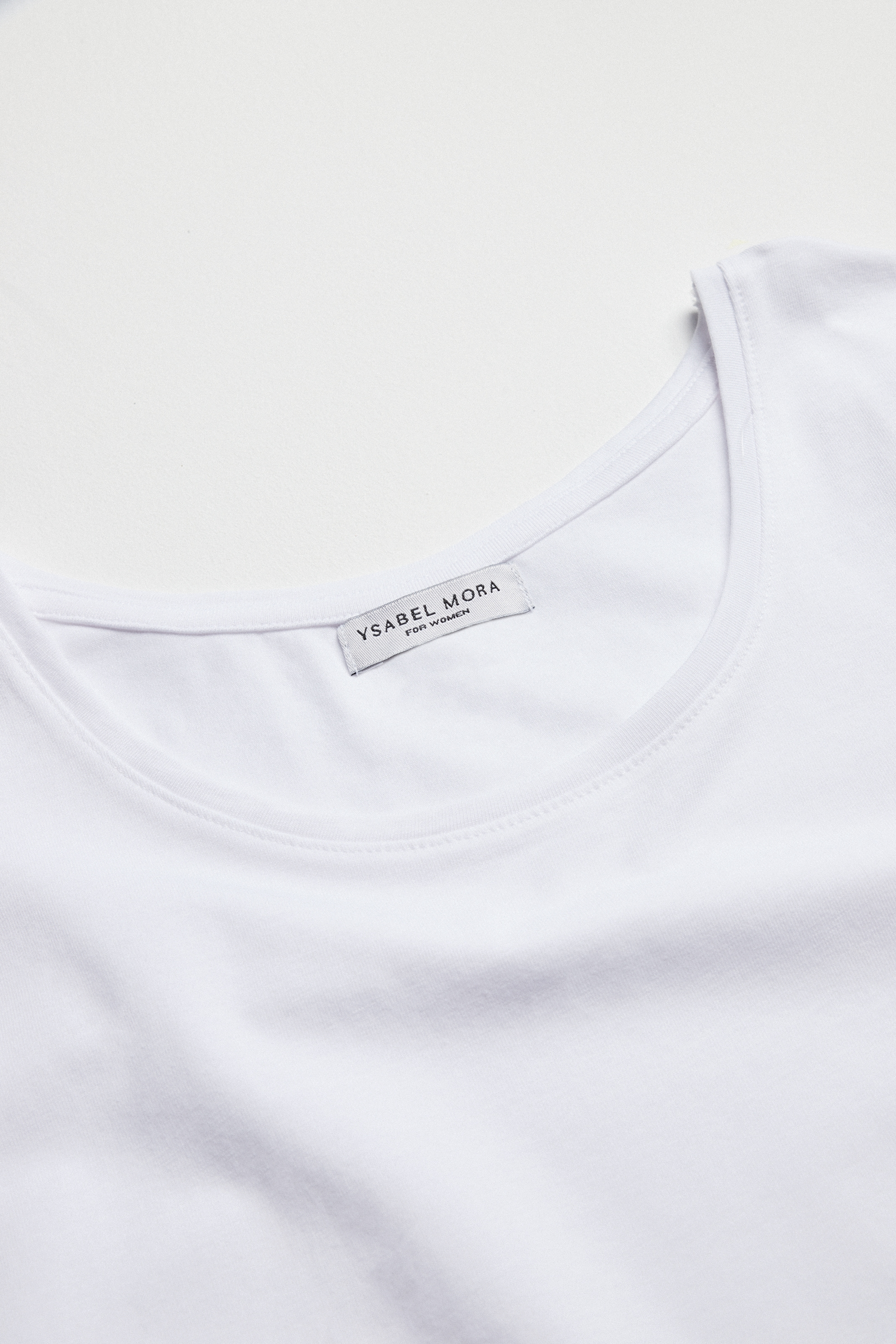 YSABEL MORA T-shirt à manches courtes 2er Pack,  mit Rundhals, elastisch, Baumwollmix, weich, Basic