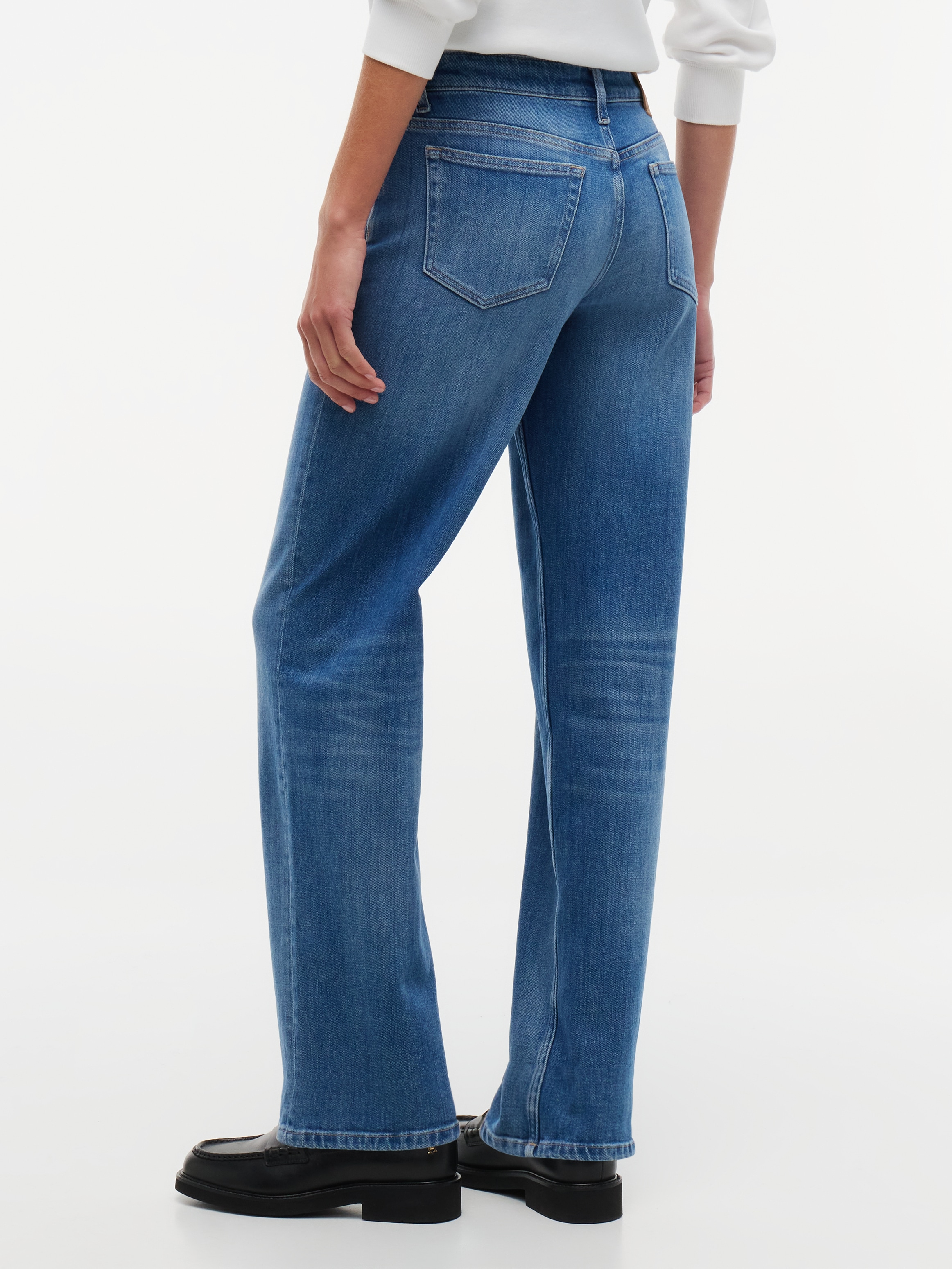 Tommy Jeans Jeans droit »SOPHIE LOW RISE STRAIGHT DJ5137« mélange de coton, coupe droite