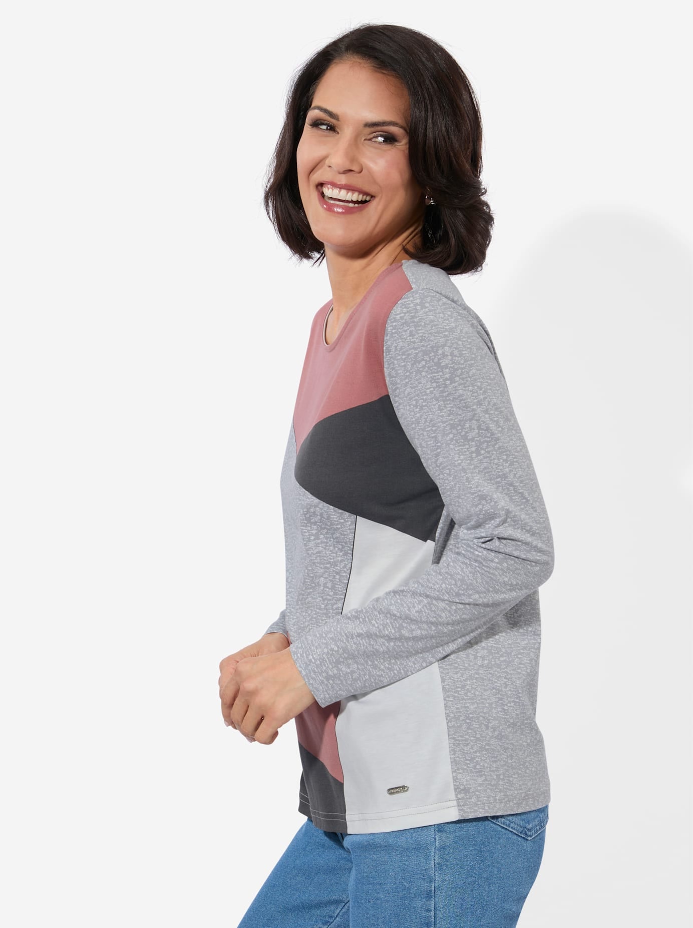 Casual Looks T-shirt imprimé »Druck-Shirt« 1