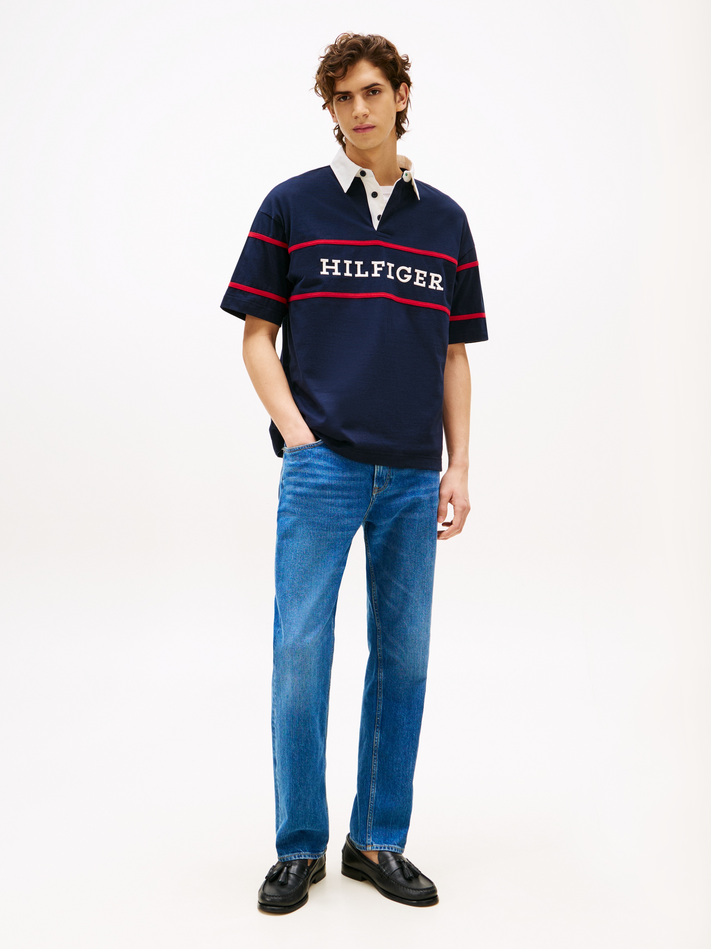 Tommy Hilfiger Rugbyshirt »AMERICANA COLOURBLOCK SS RUGBY«