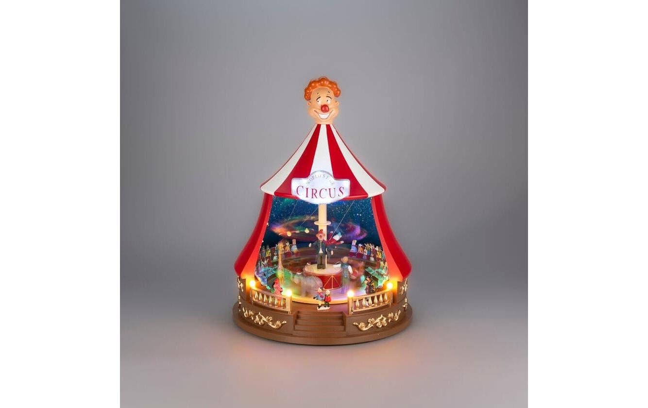 KONSTSMIDE Lumière décorative LED »LED-Szenerie Zirkuszelt 24 bunte Dioden«