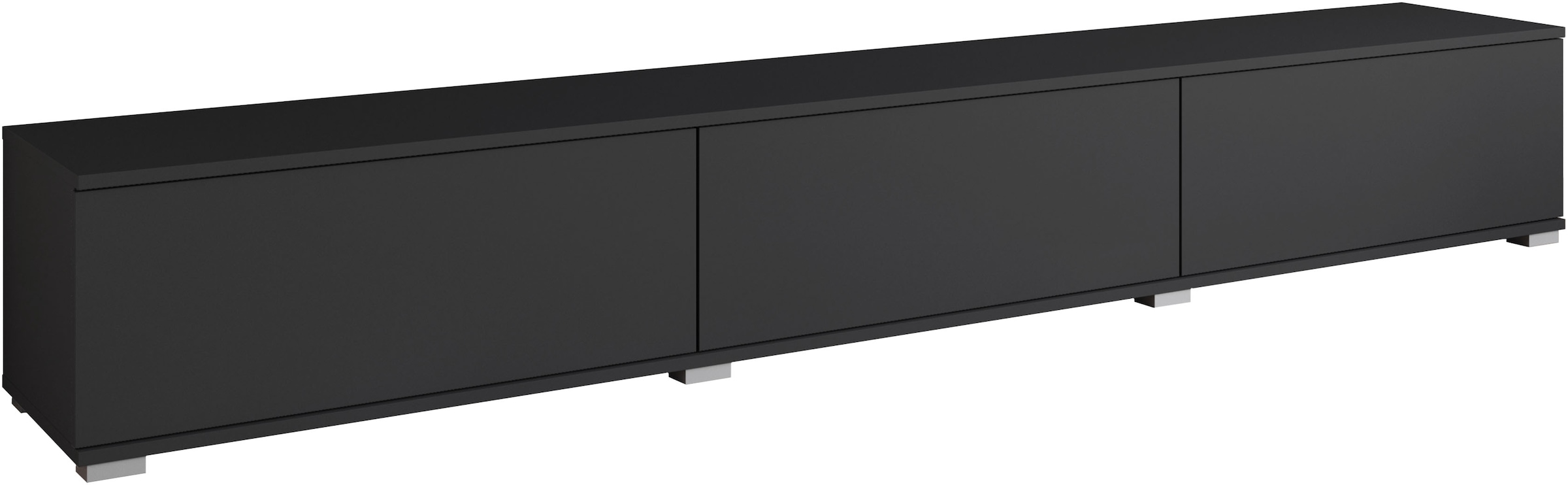 GOODproduct Lowboard »Kenia TV-Schrank, 220 cm breit, mit 3 Klappen« 1 Stk. tlg. Stand- oder Hängemontage, stilvolles Design
