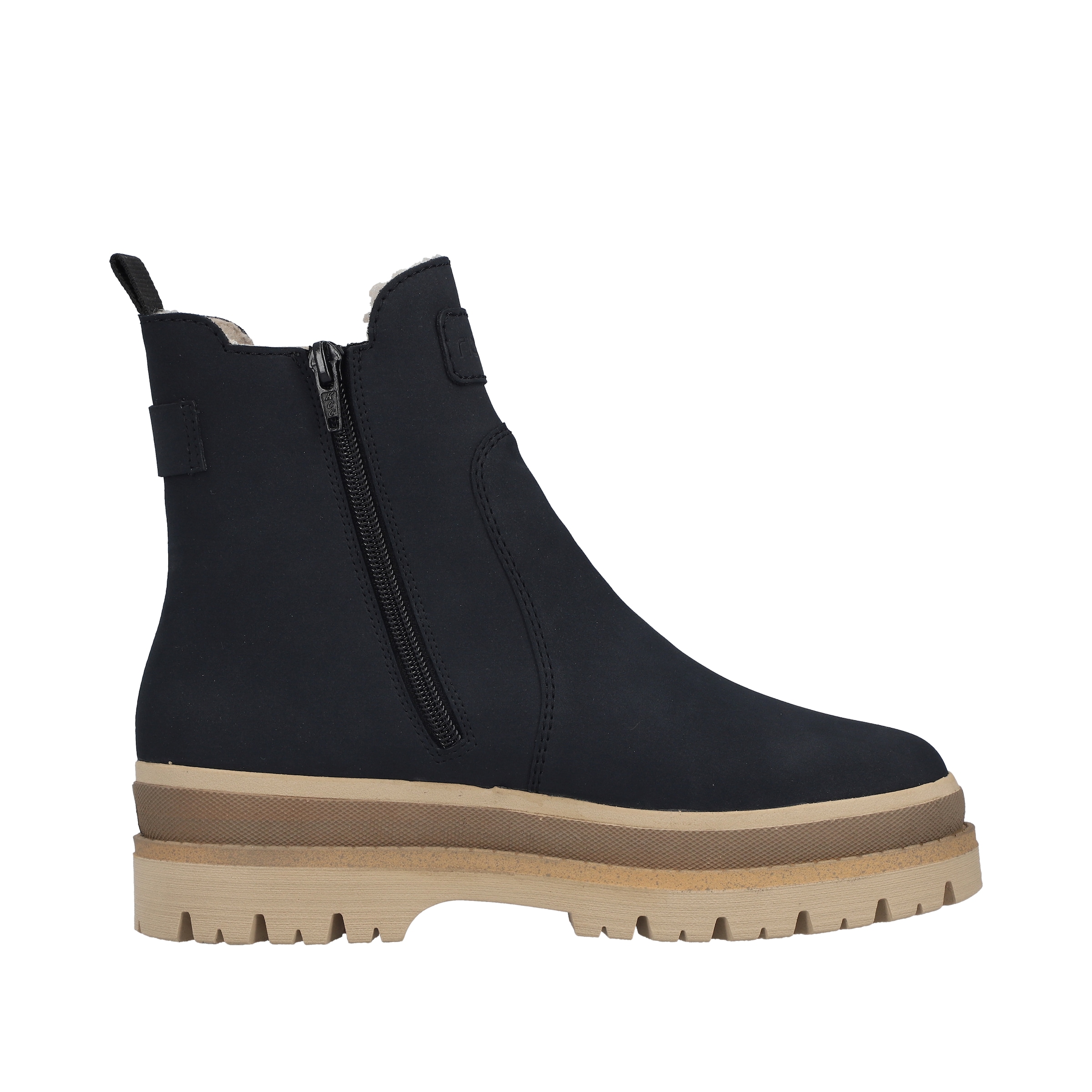 Rieker Bottes d'hiver  chelsea boots, bottines à plateforme, bottines zippées à l'intérieur