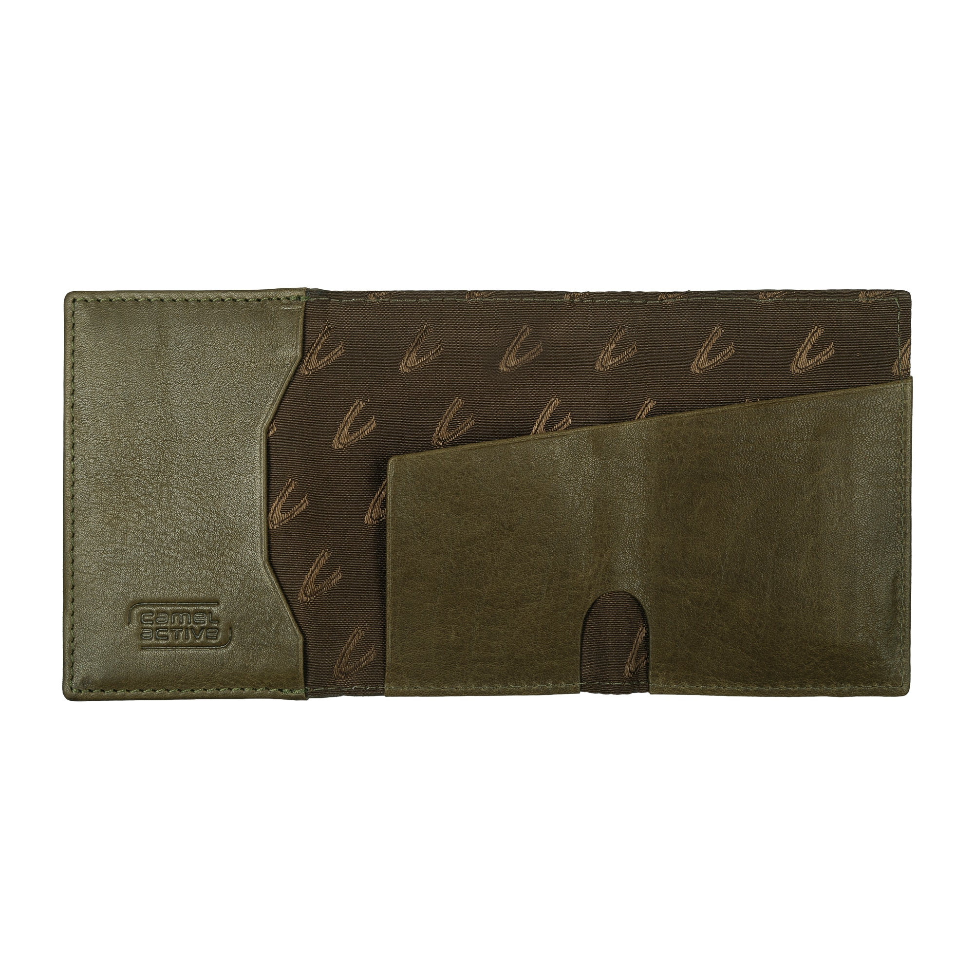 camel active Kartenetui »Thunder« Leder-Herrenbörse mit Kartenschieber, Magnethalterung und RFID-Schutz