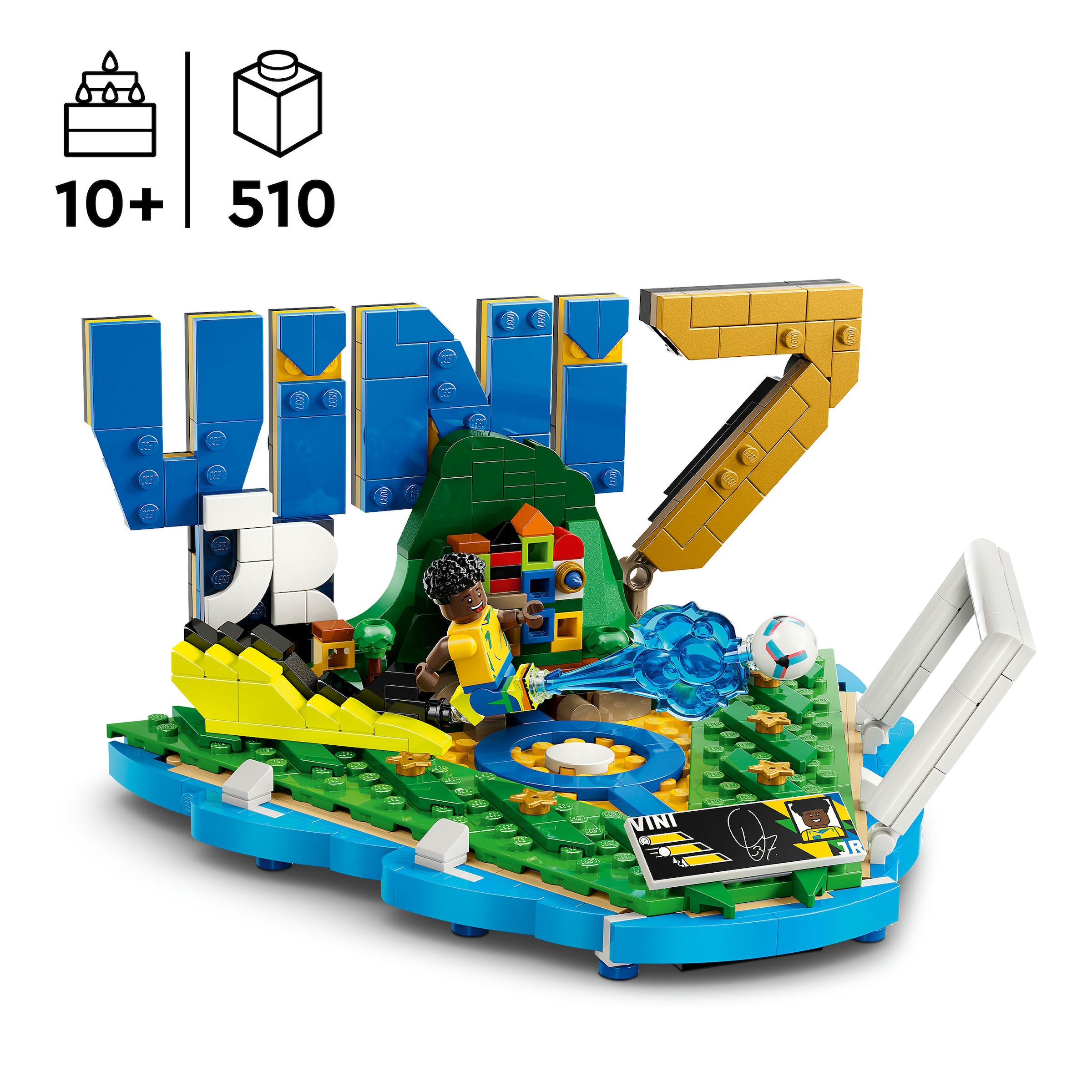 LEGO® Pions de construction »Vini Jr. – Fussball-Highlights (43027), LEGO Editions Football«