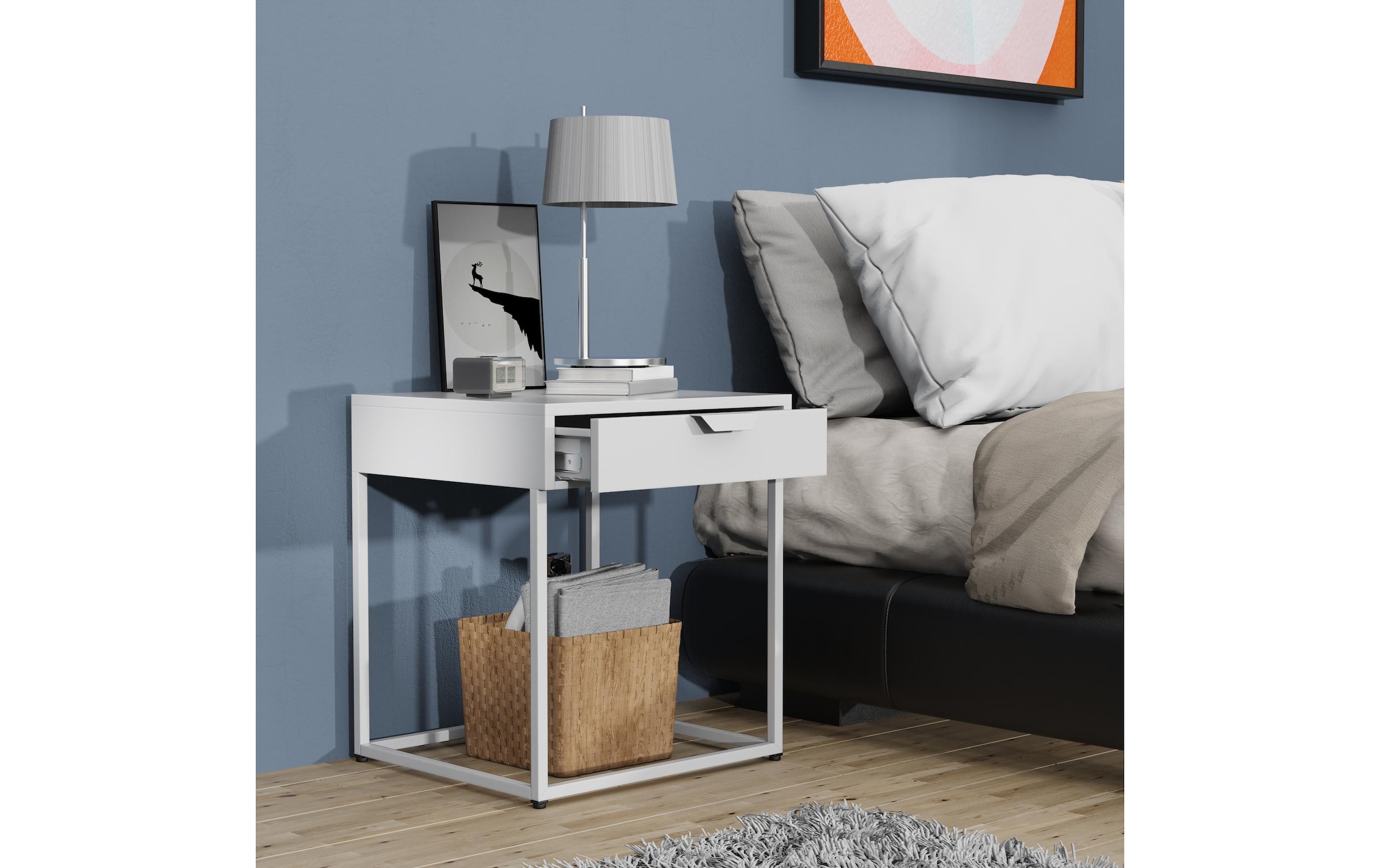 VCM Nachttisch »Flokas S 43 x 50 cm«