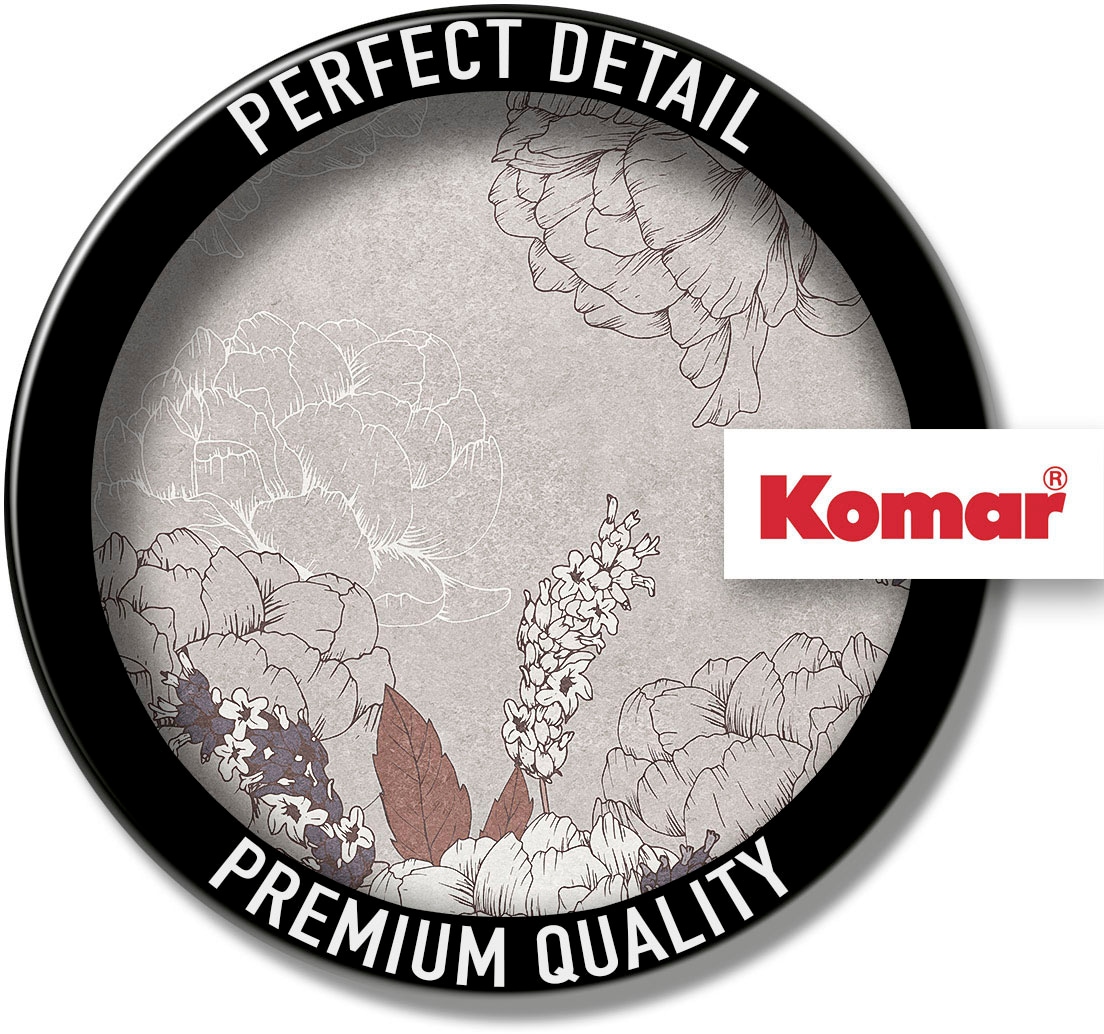 Komar Vliestapete »Digitaldruck Vlies -  Beautiful Bijoux - Grösse 400 x 250 cm« bedruckt glatt Wohnzimmer, Schlafzimmer