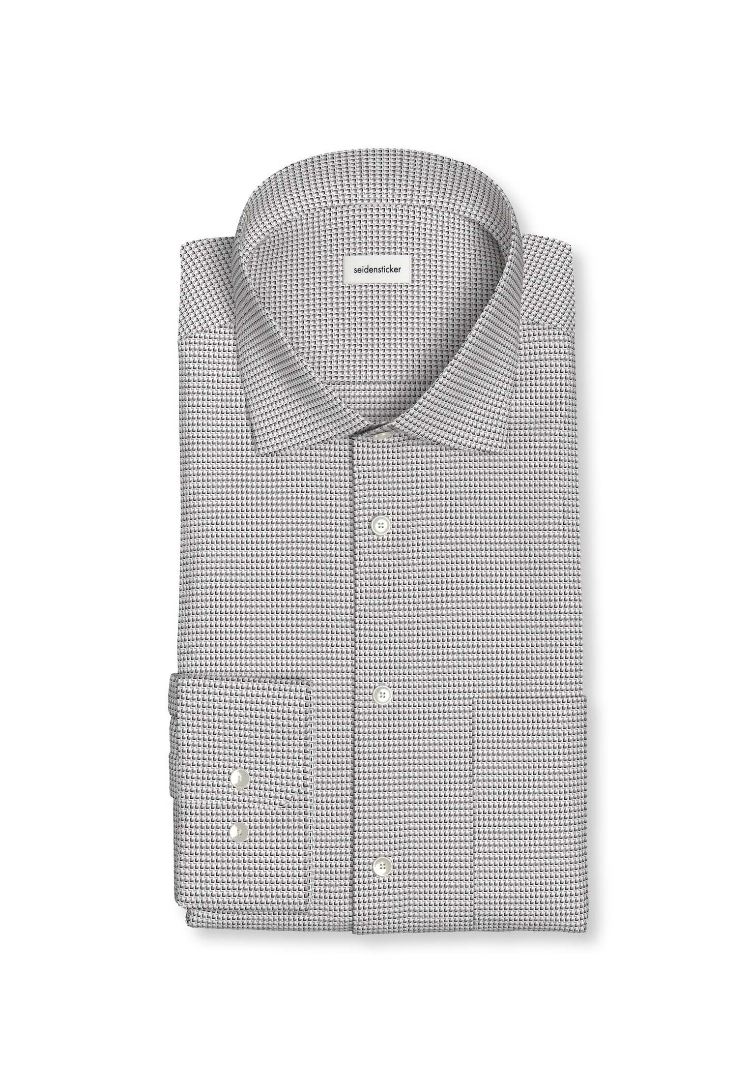 seidensticker Businesshemd »Comfort« Comfort Langarm Kentkragen Struktur