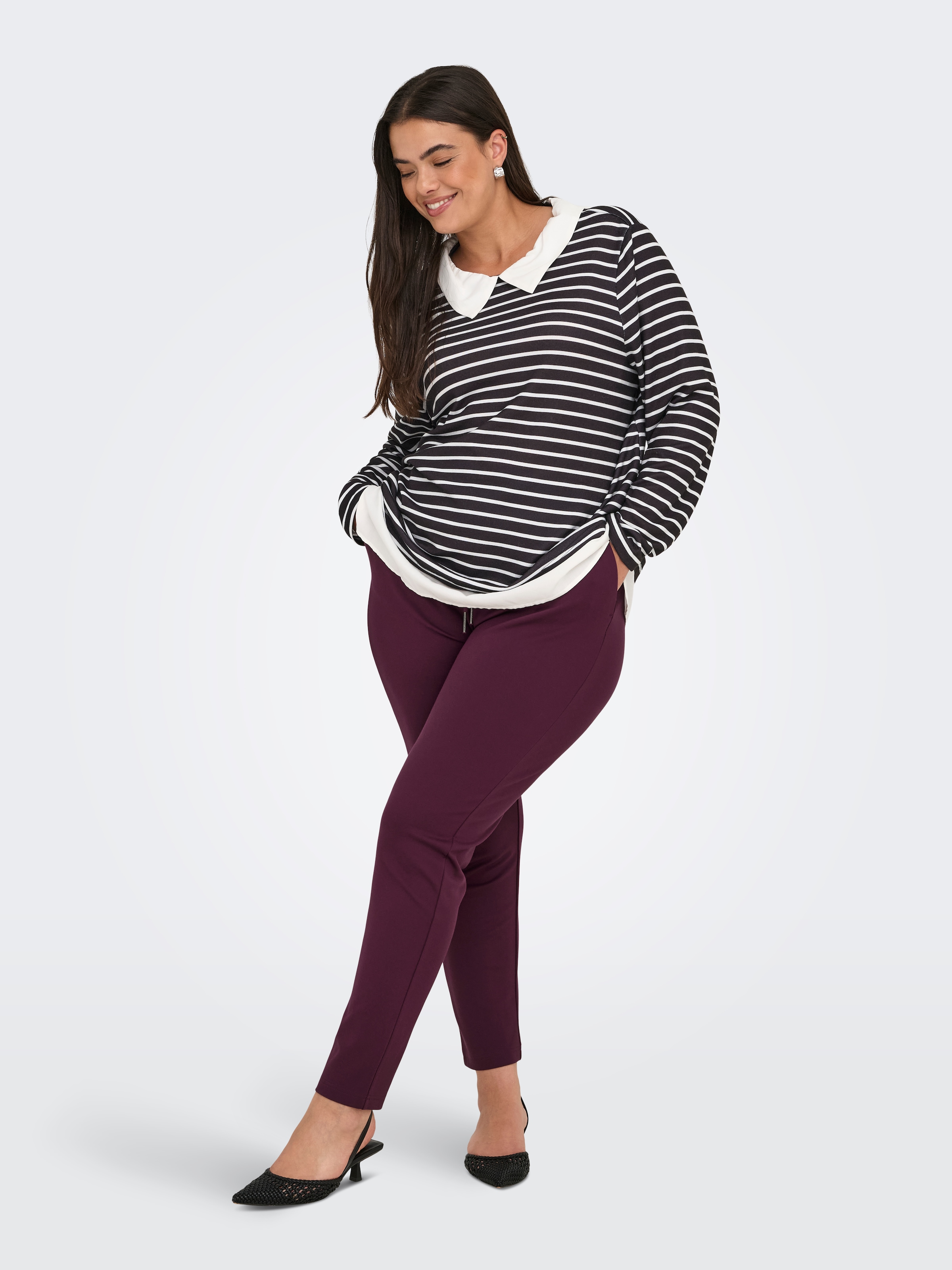 ONLY CARMAKOMA Pantalon de jogging »CARGOLDTRASH LIFE CLASSIC PANT NOOS«