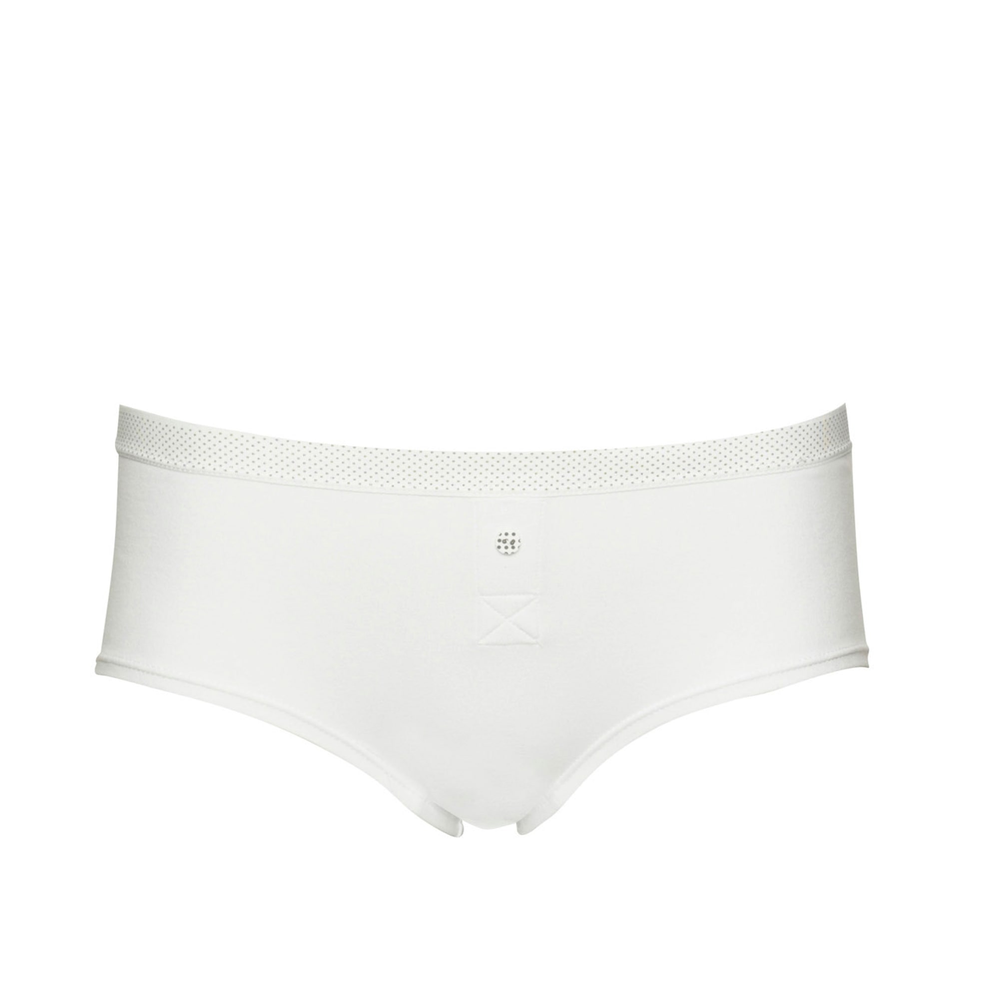 Boobs & Bloomers Boxers »Anny« Knopf als Deko, eng, elastisch, bequem, weich, mit Bund, Baumwollmix