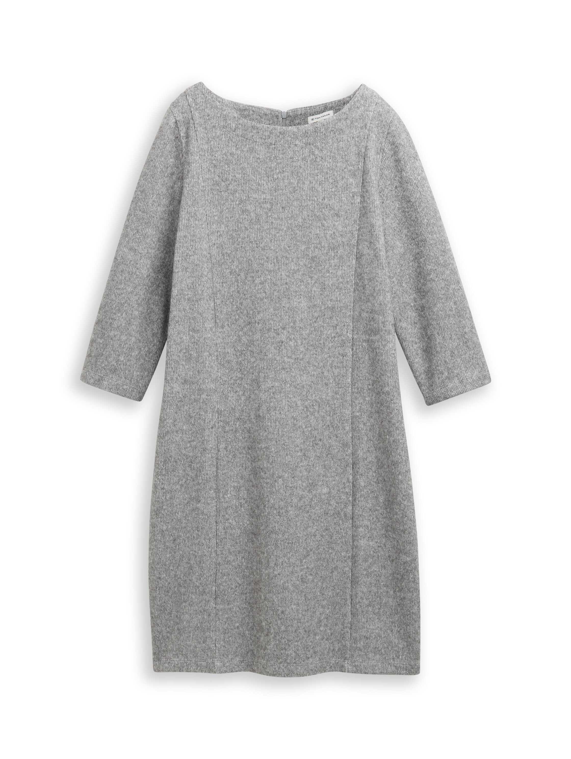 TOM TAILOR Robe en tricot 3/4-Arm, Midi-Länge