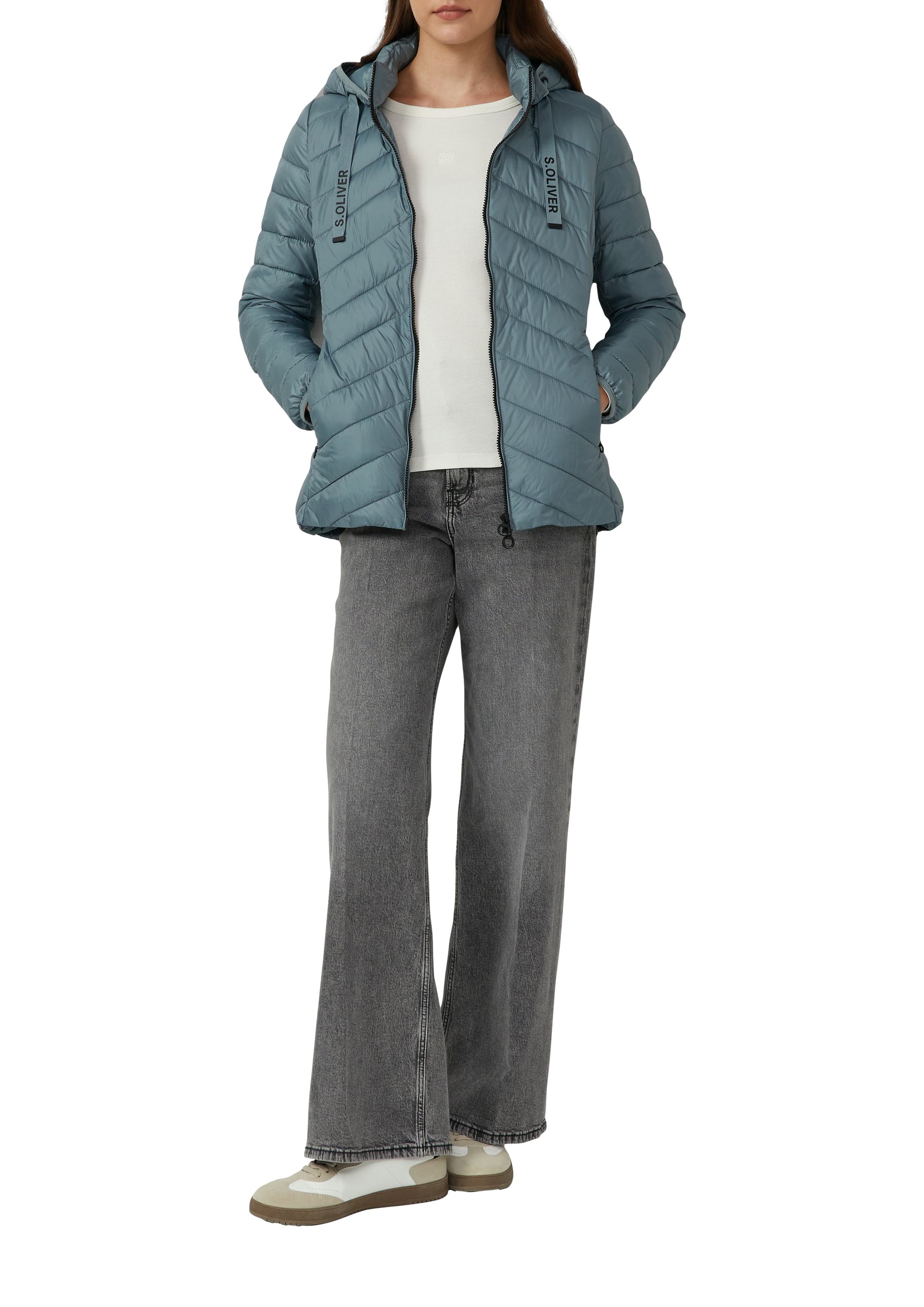 s.Oliver Veste d'extérieur mit Kapuze mit abnehmbarer Kapuze