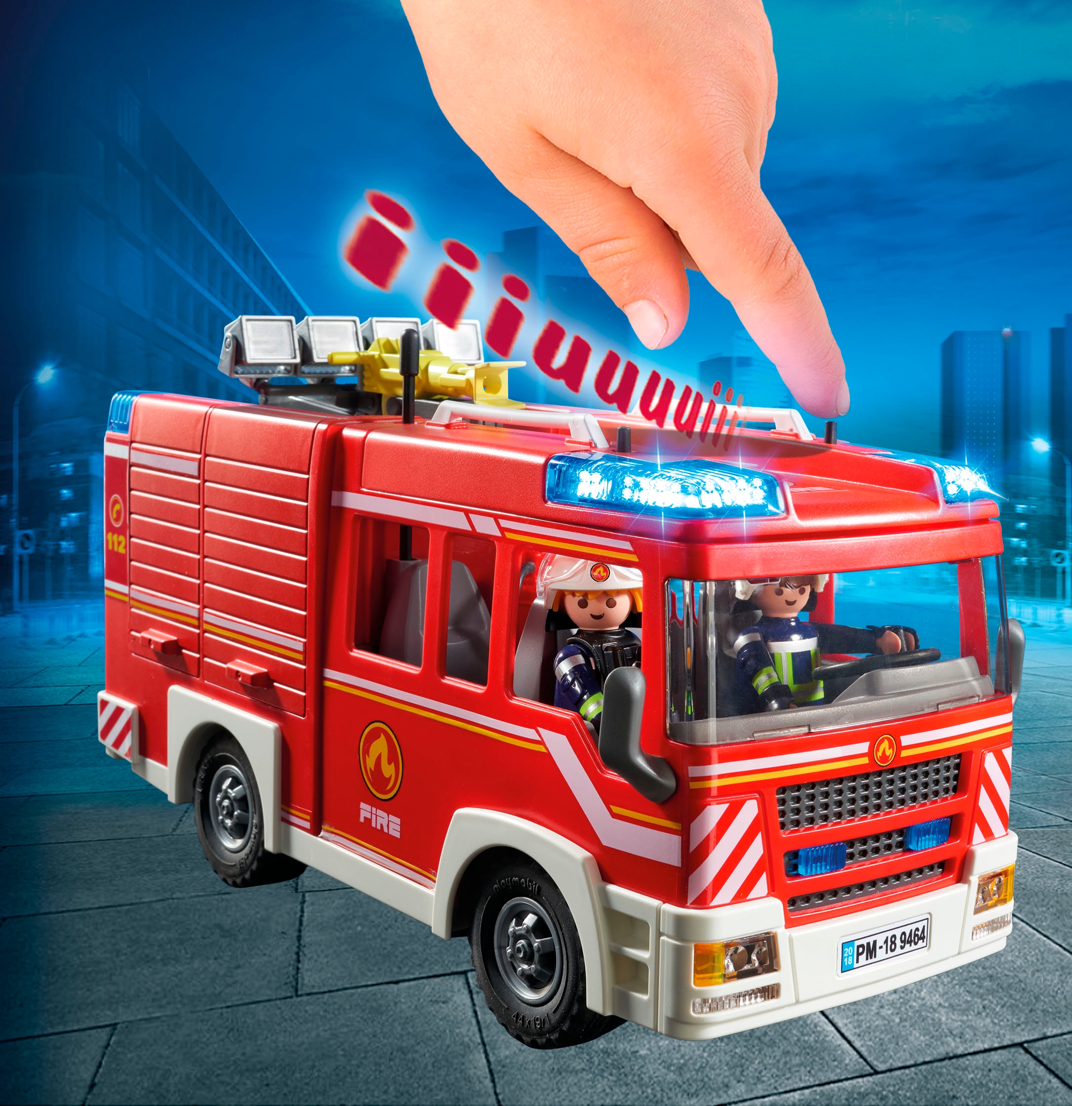 Playmobil® Jeu de construction »Feuerwehr-Rüstfahrzeug (9464), My Action Heroes« Made in Germany